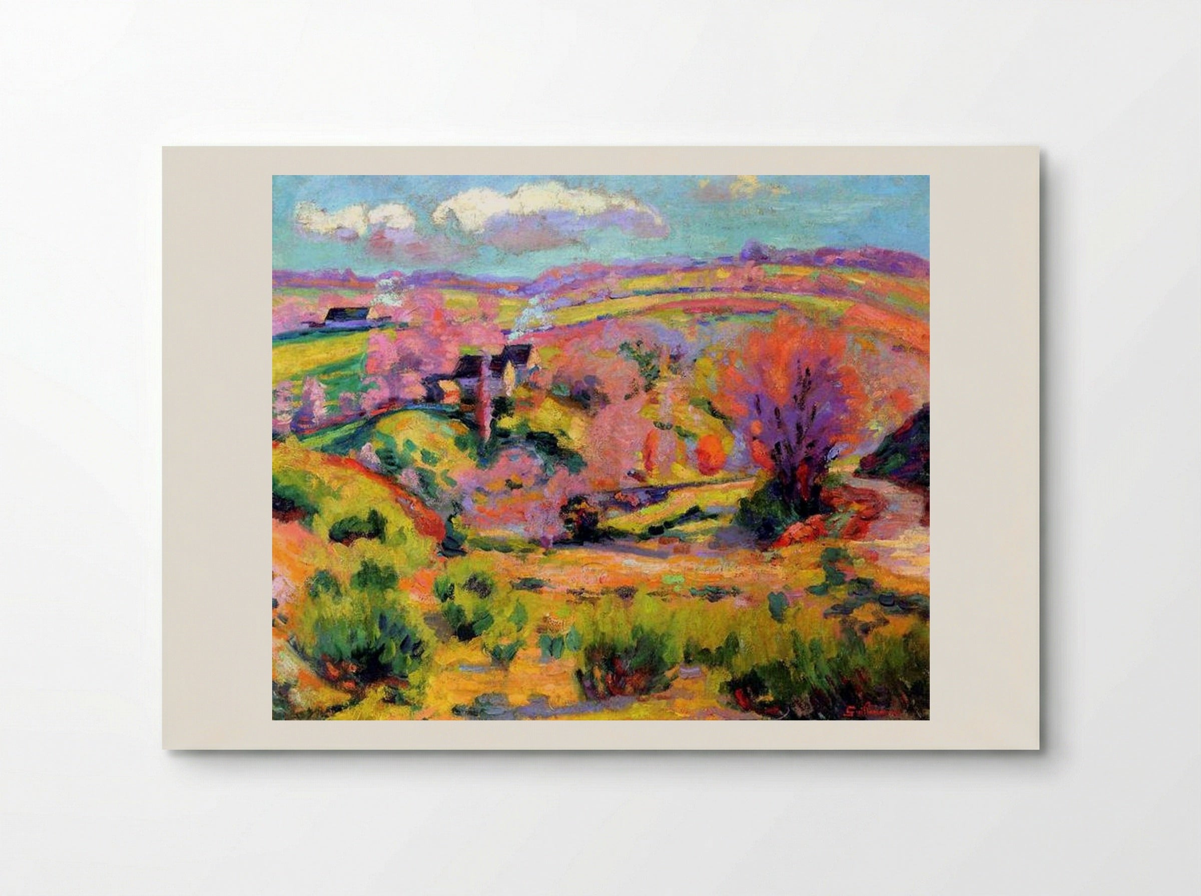 Landscape of Creuse at Spring - Armand Guillaumin - Poster