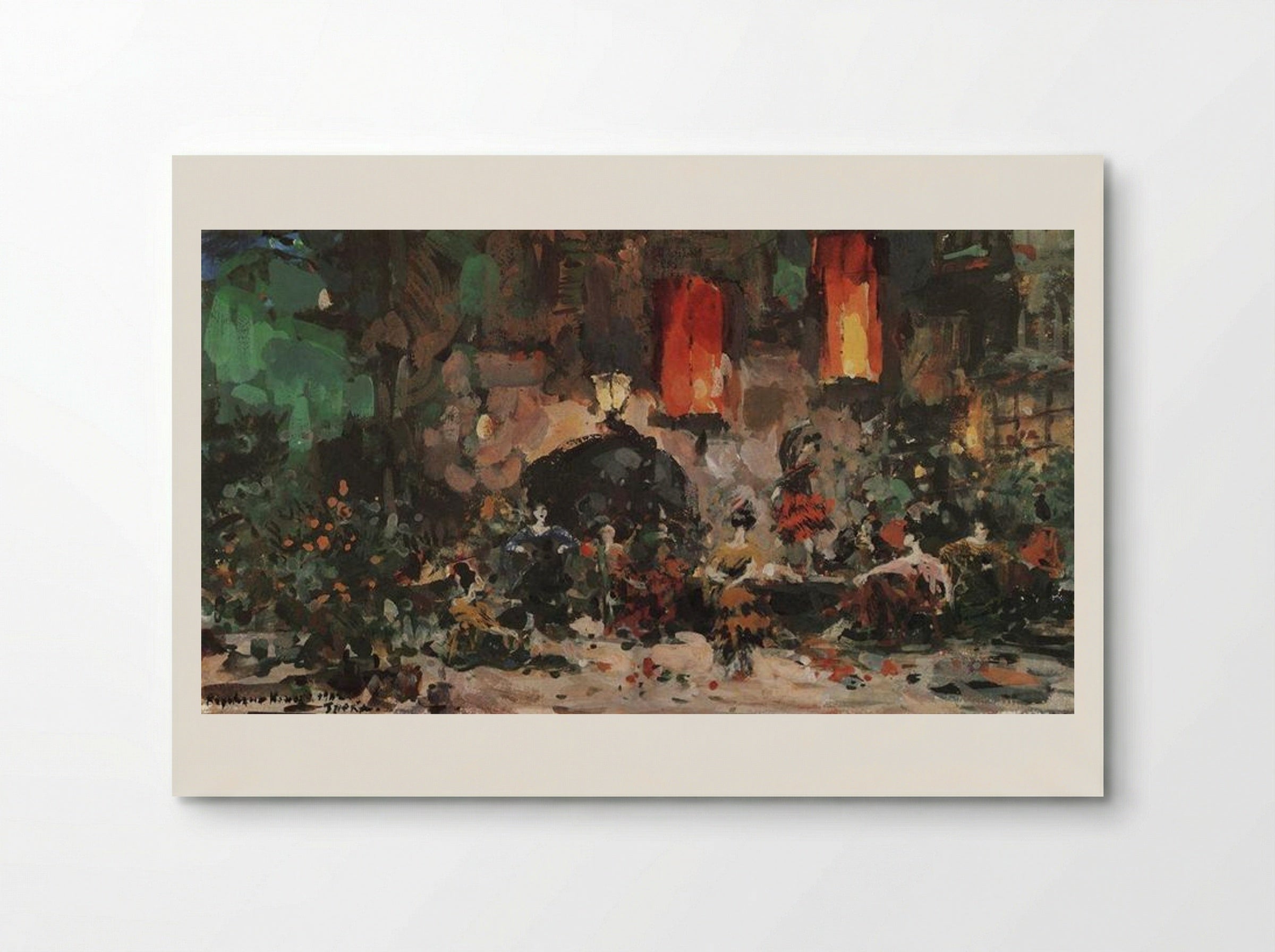 Spanish Tavern - Konstantin Korovin - Poster