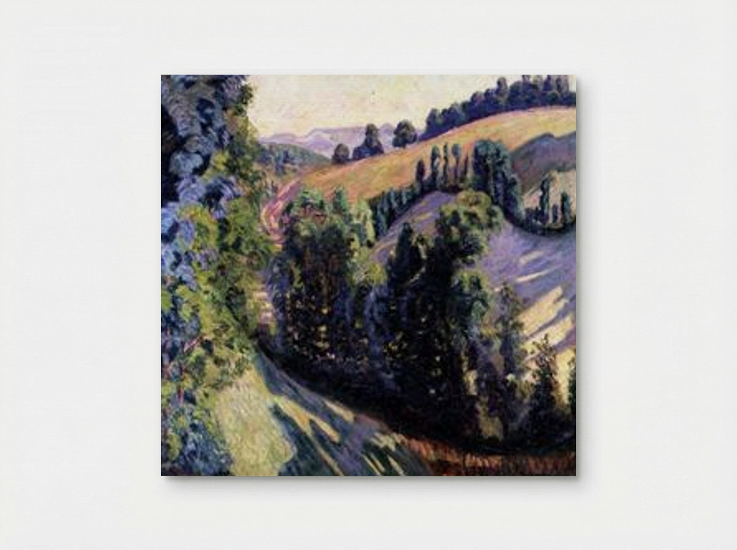 Landscape at Pontgibaud - Armand Guillaumin - Poster