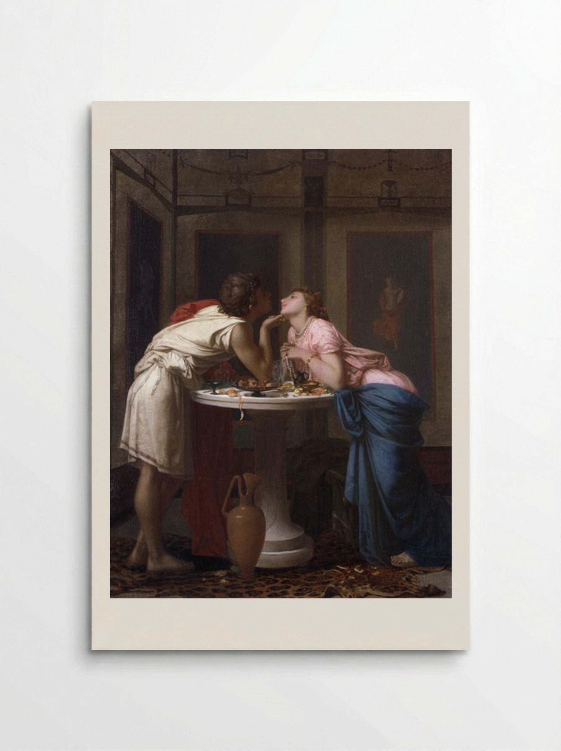 A Classical Courtship - Auguste Toulmouche - Poster