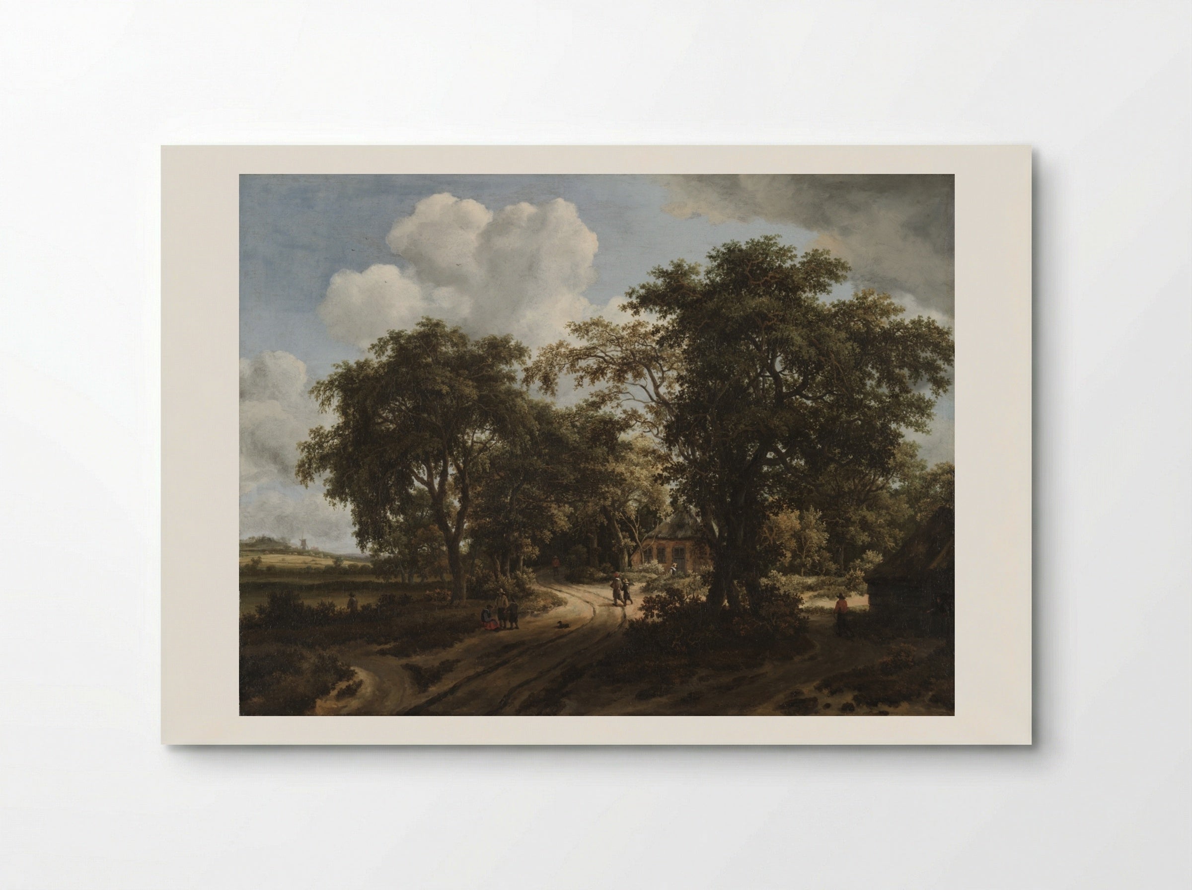 A Cottage in the Woods - Meindert Hobbema - Poster