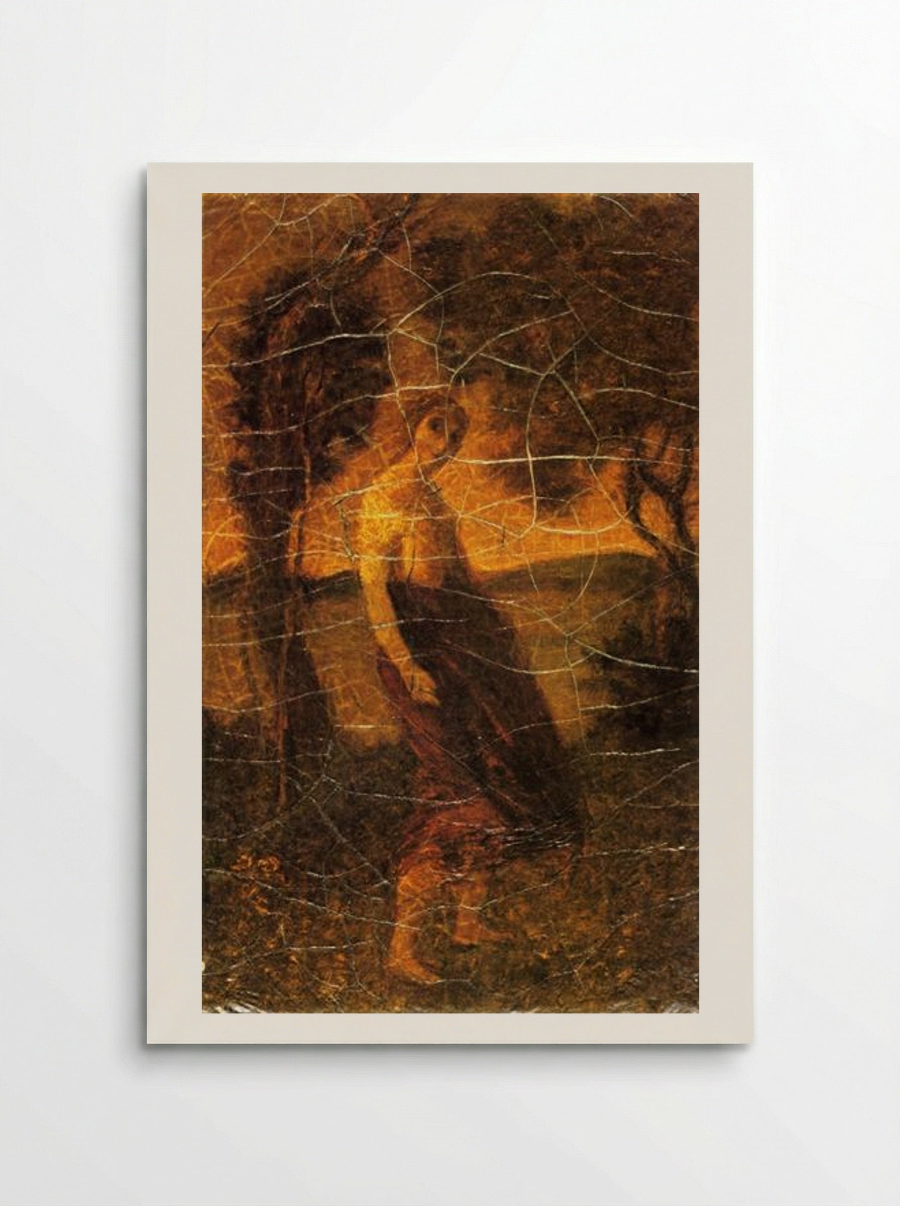 A Country Girl - Albert Pinkham Ryder - Poster