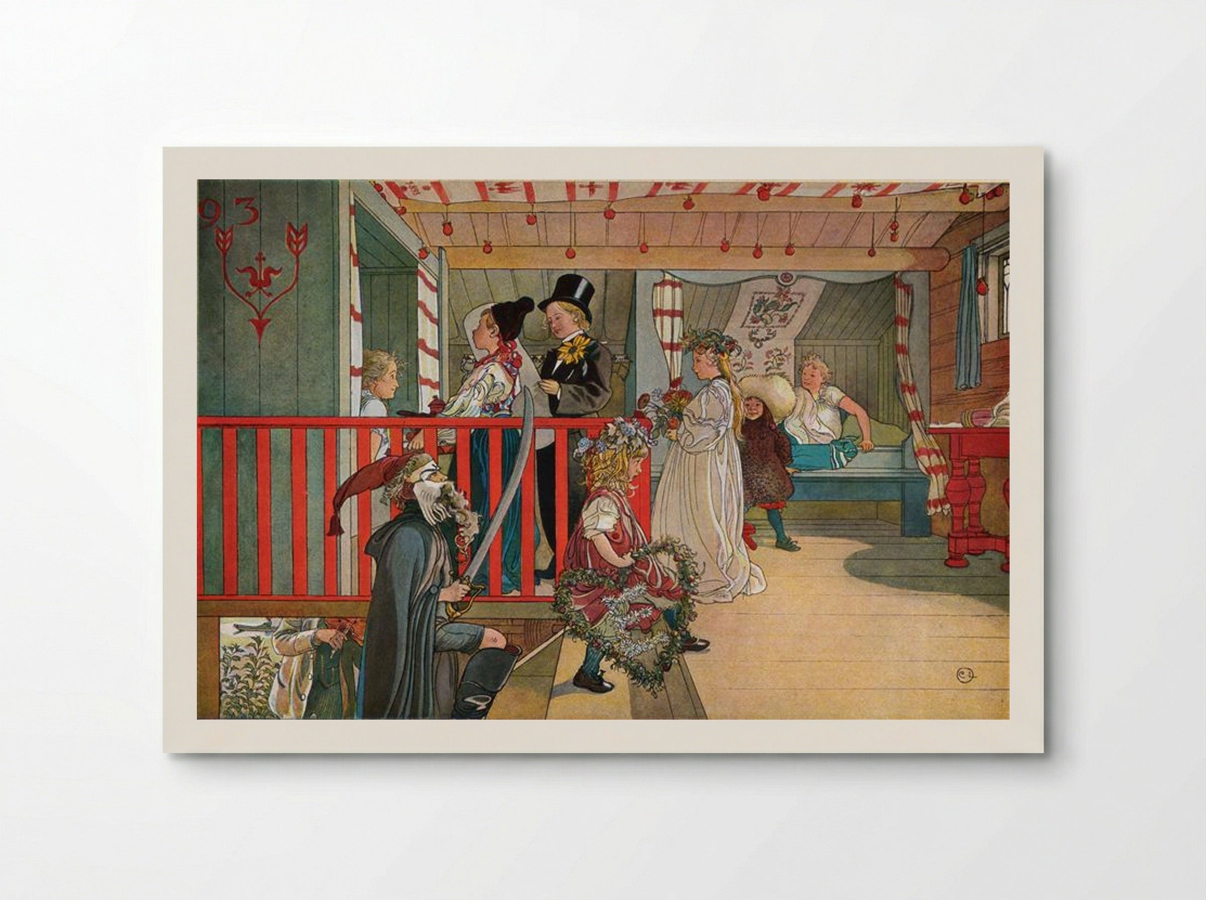 A Day of Celebration - Carl Larsson - Poster