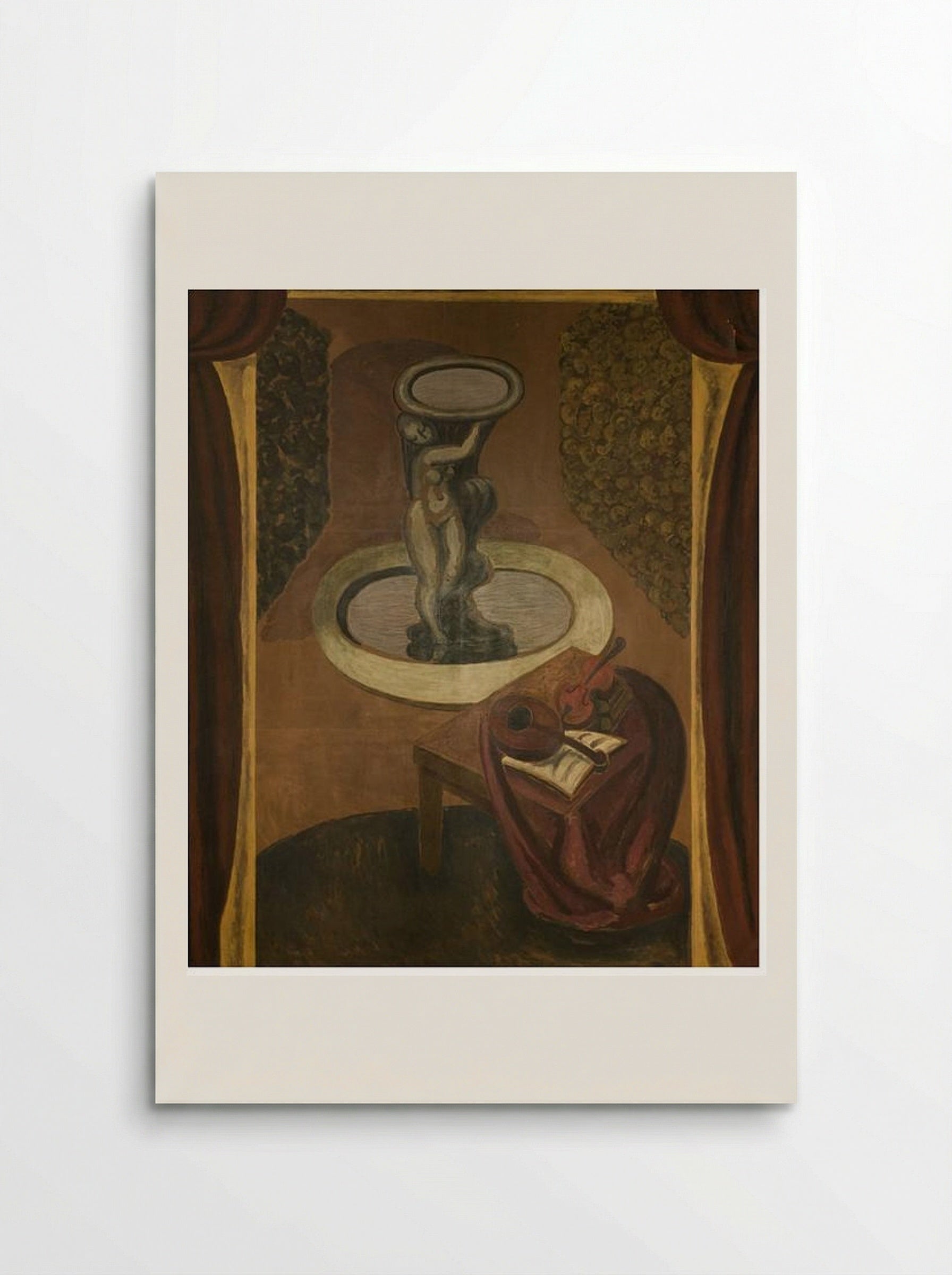 A Garden Scene - Vanessa Bell - Poster
