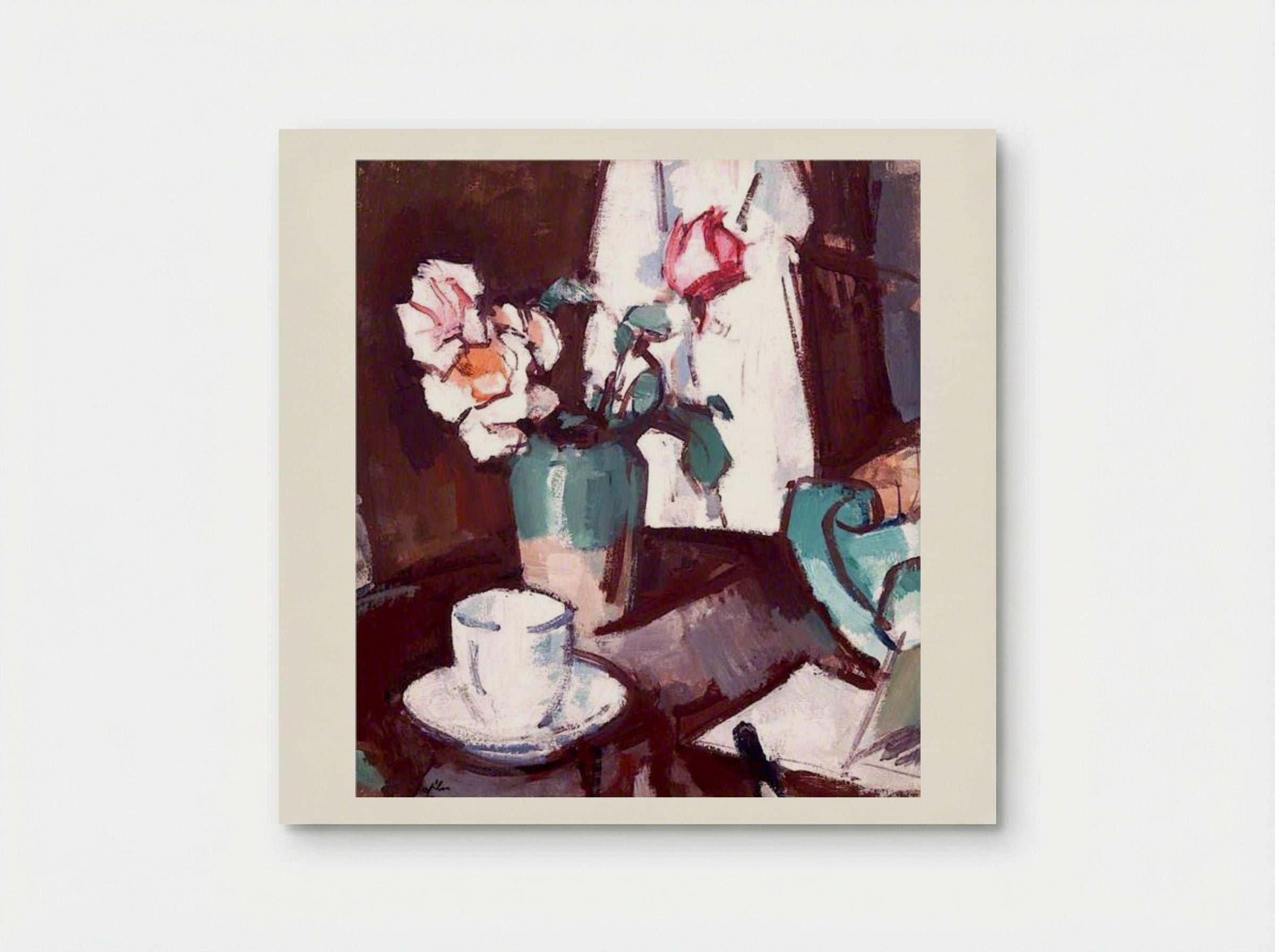 A Still Life of Roses - Samuel Peploe - Poster