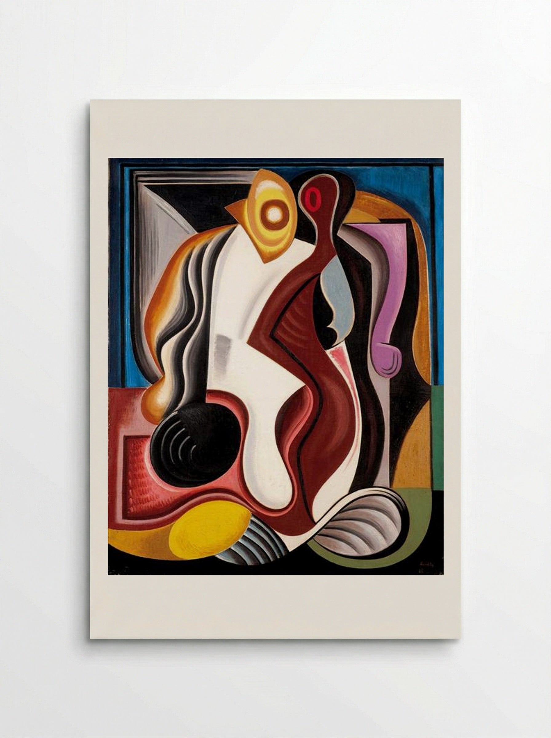 Abstraction - Auguste Herbin - Poster