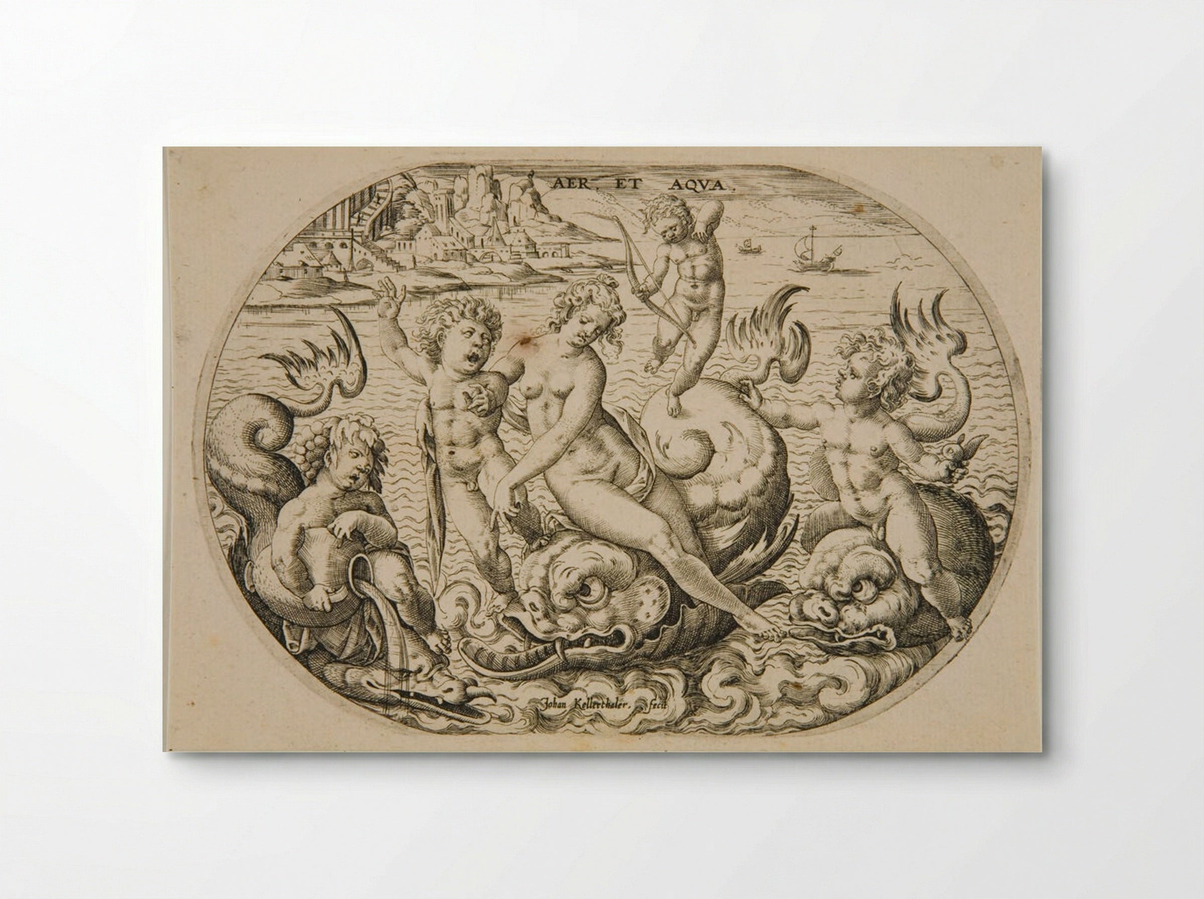 Air and Water - Johann Kellerthaler the Younger - Poster
