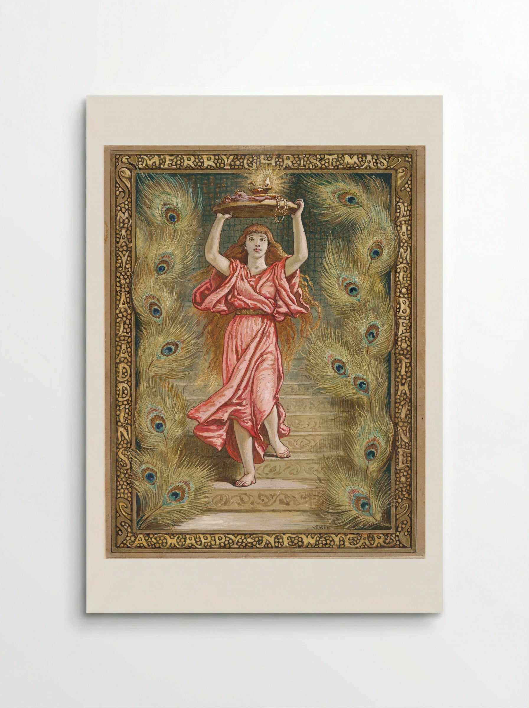 Aladdin's Lamp - Elihu Vedder - Poster