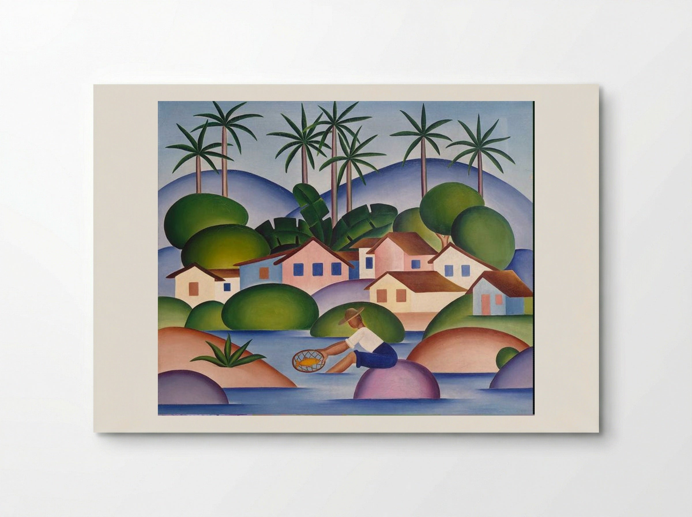 An Angler - Tarsila do Amaral - Poster