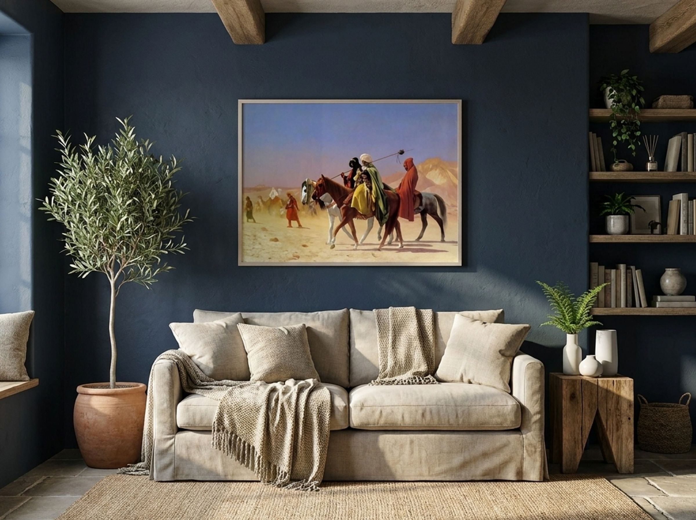 Arabs Crossing the Desert - Jean-Léon Gérôme - Lifestyle