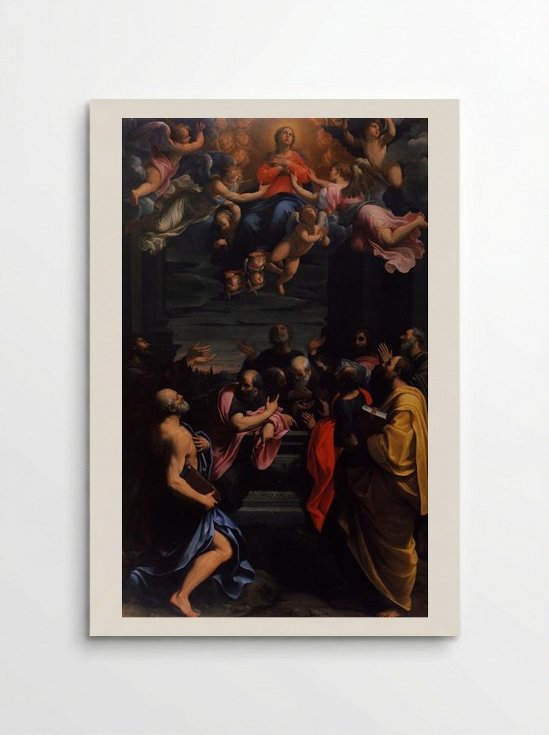 Assumption of the Virgin - Guido Reni - Poster