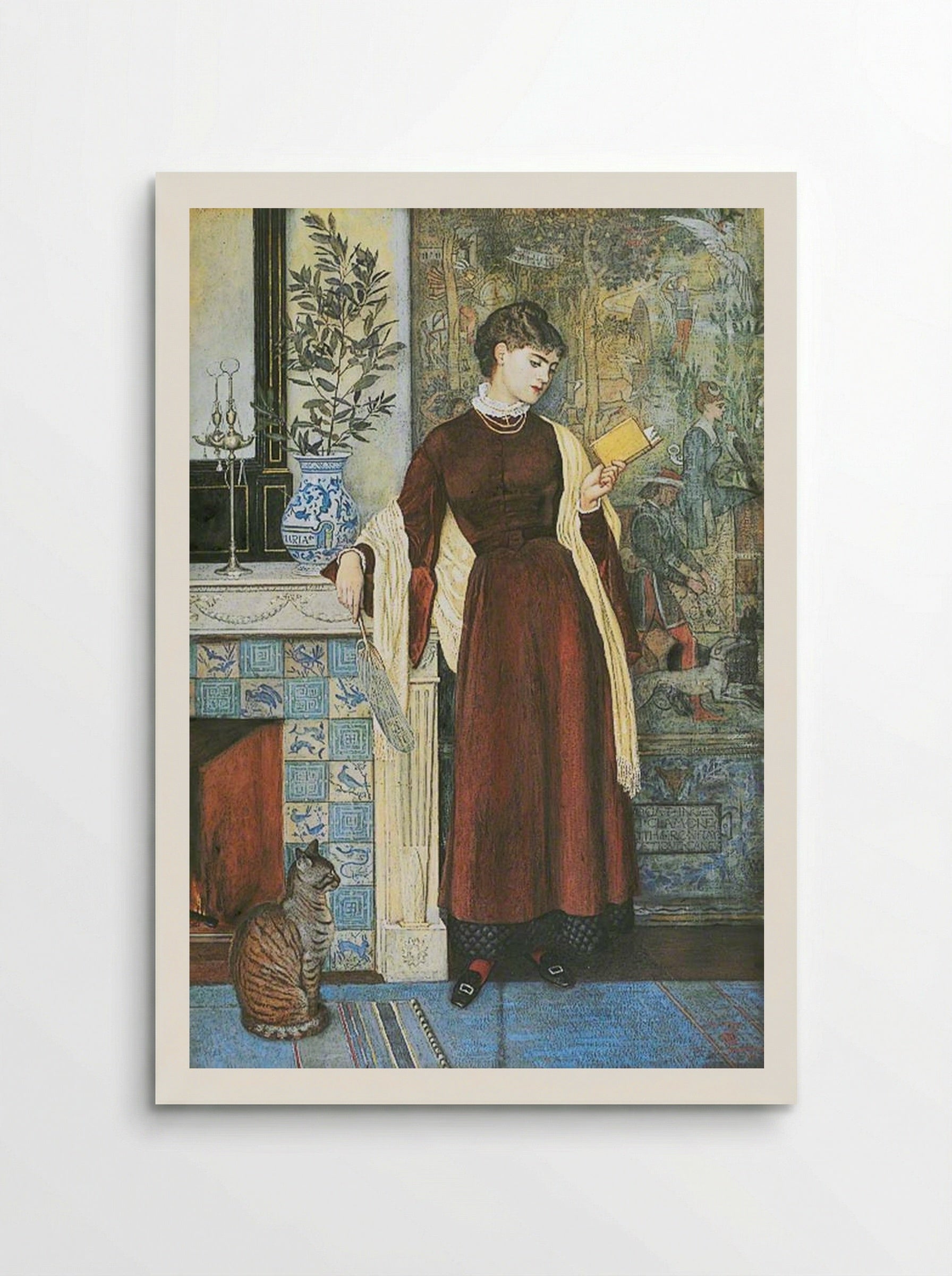 At Home - Walter Crane - Poster