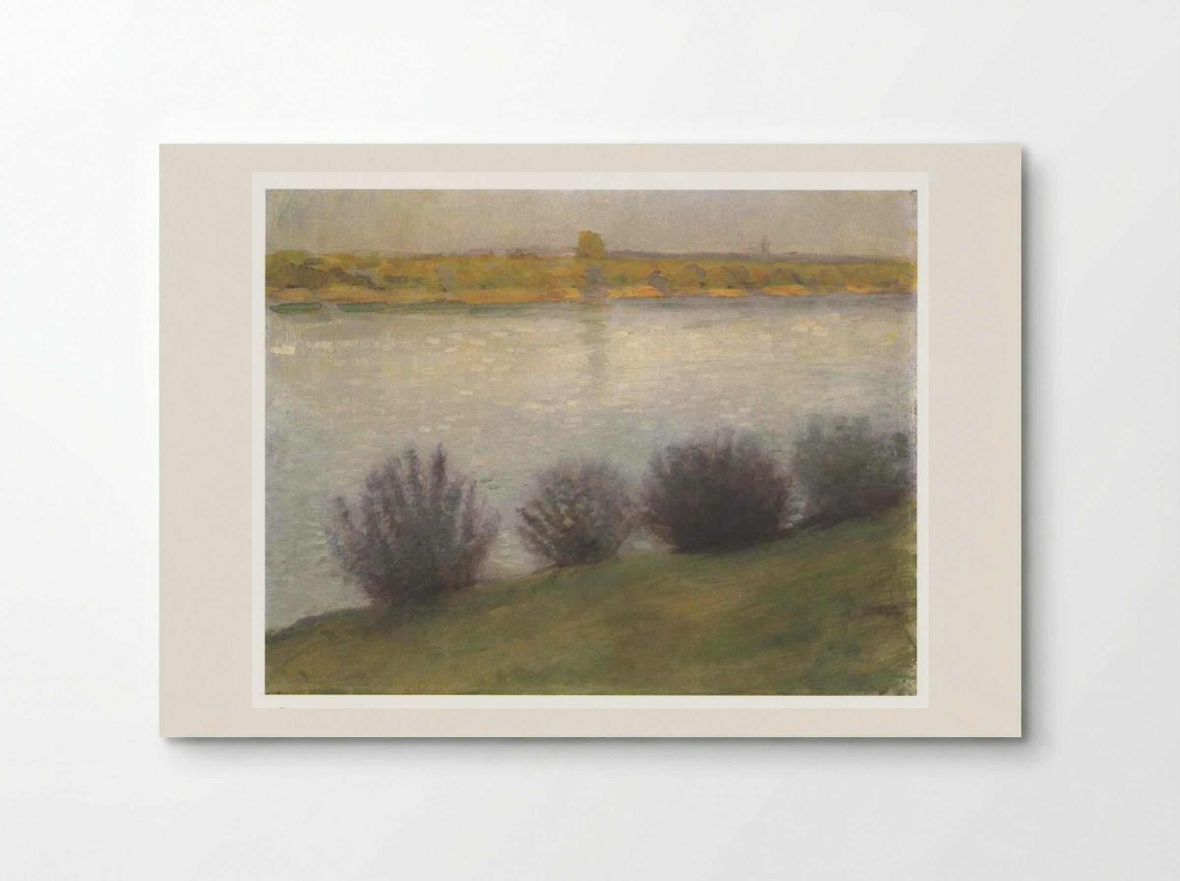 At the Rhine near Hersel - August Macke - Poster