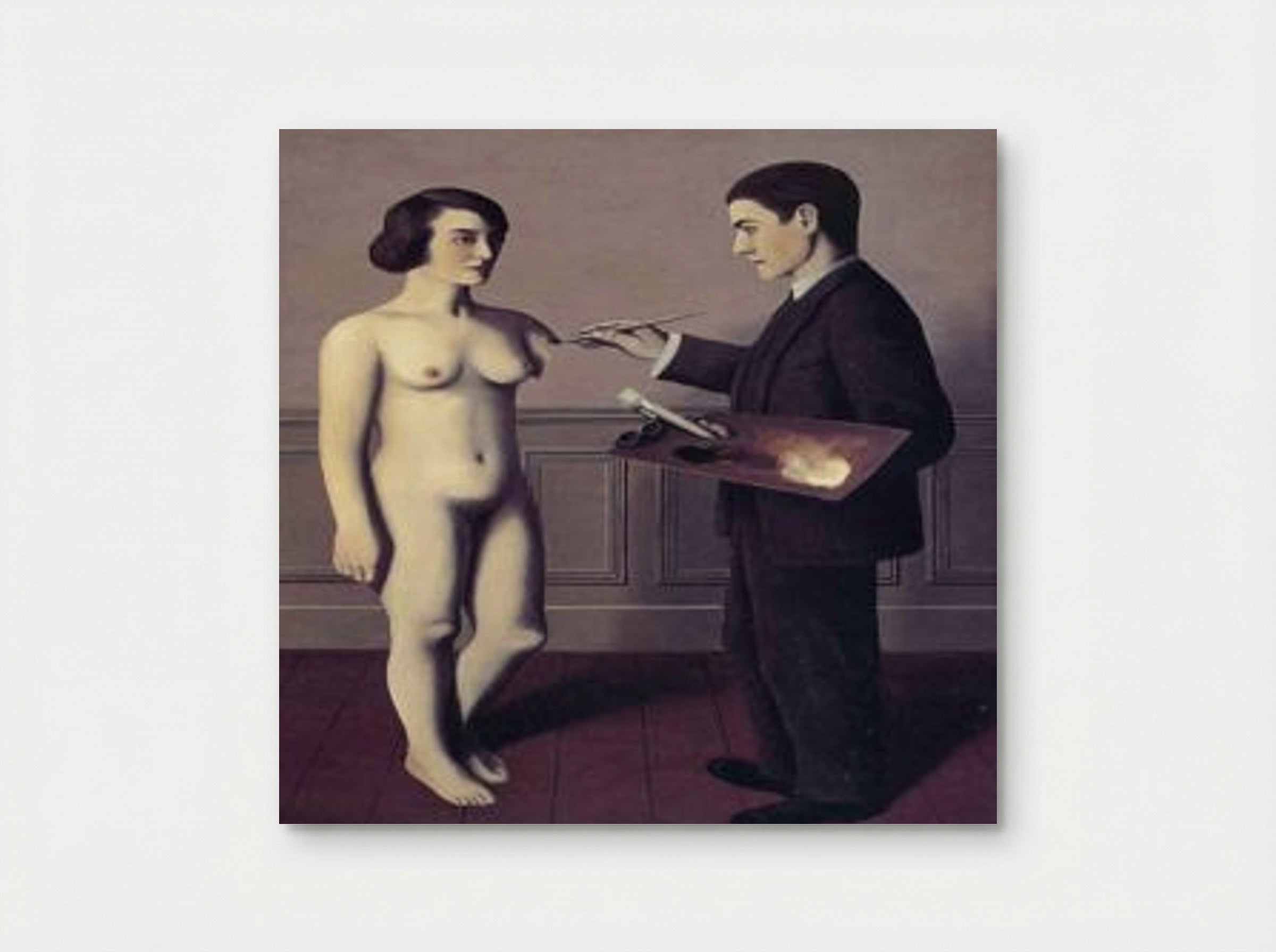 Attempting the Impossible - Rene Magritte - Poster