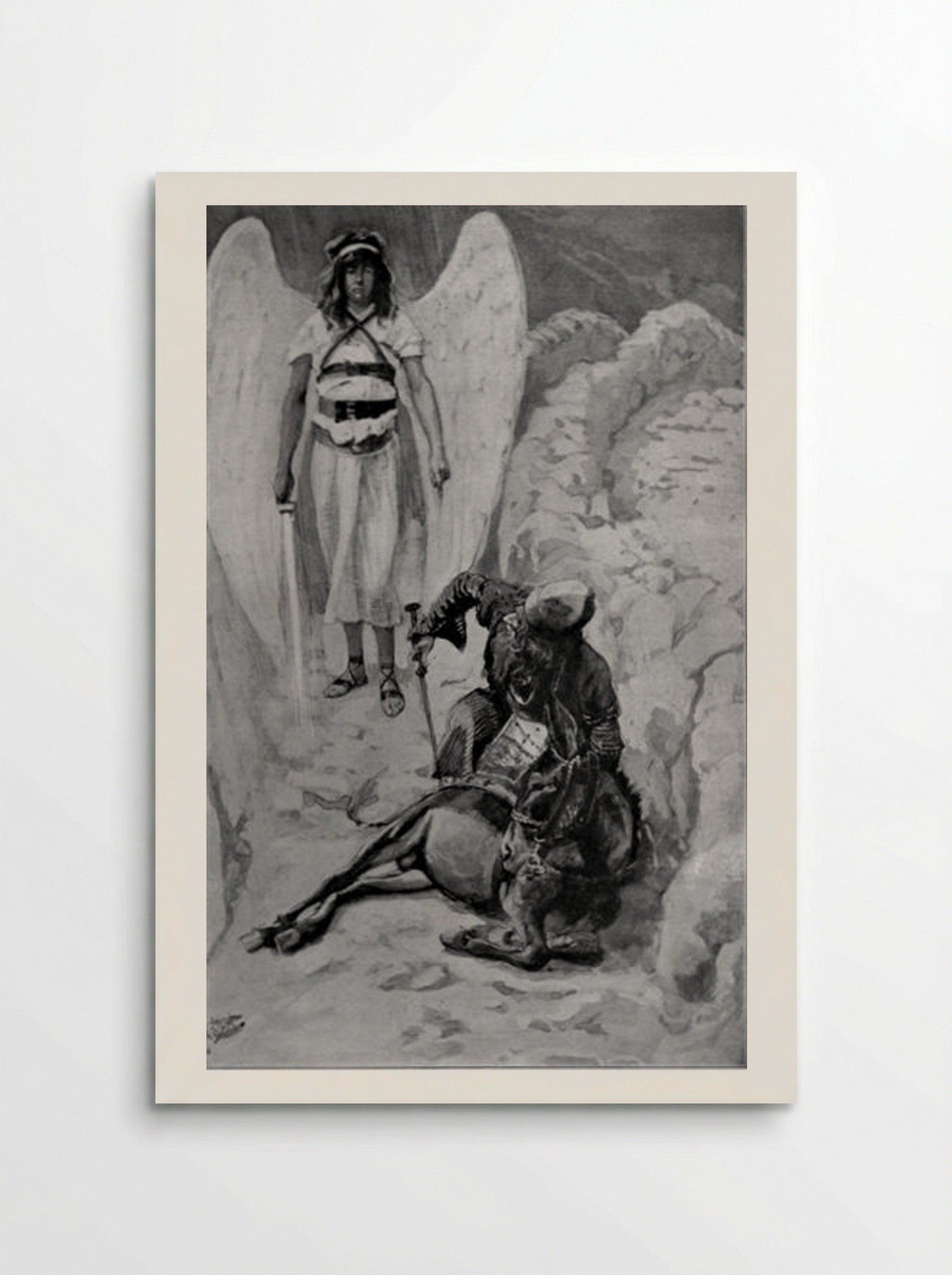 Balaam and the Ass, as in Numbers - James Tissot - Poster