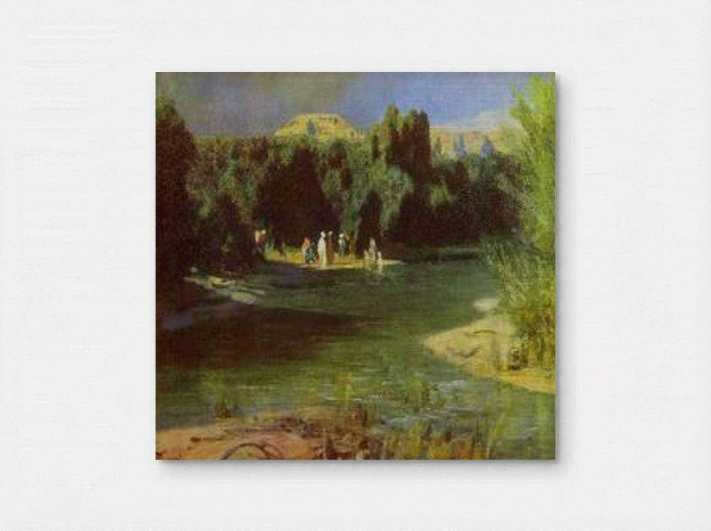 Baptism - Vasily Polenov - Poster