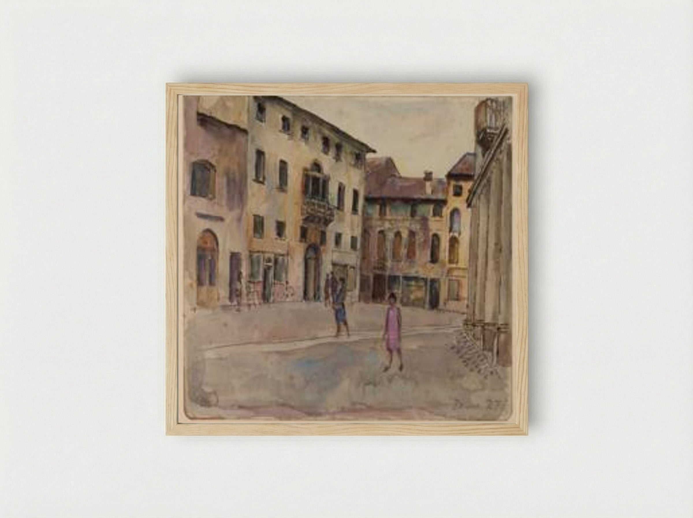 Bassano - Roger Fry - Framed Print Wood