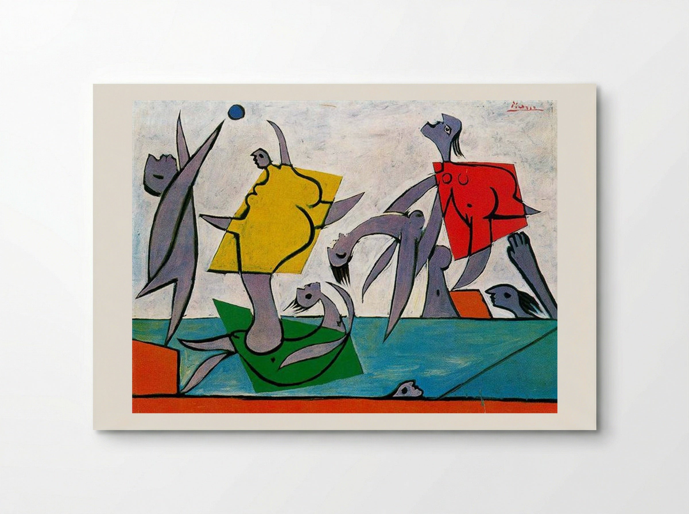 Bathers with Beach Ball - Pablo Picasso - Poster