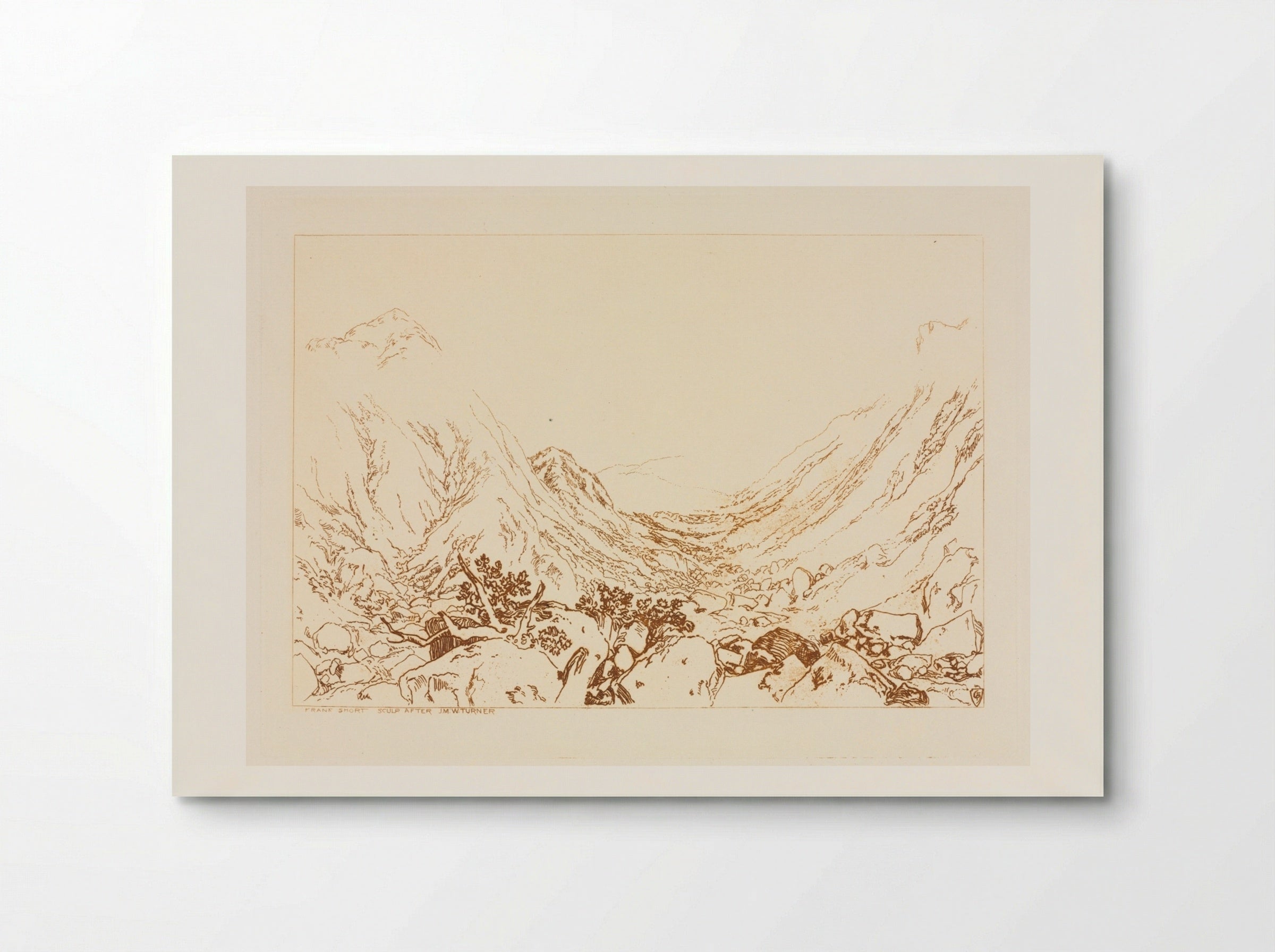 Ben Arthur, Scotland (After J.M.W. Turner) - Sir Frank Short - Poster