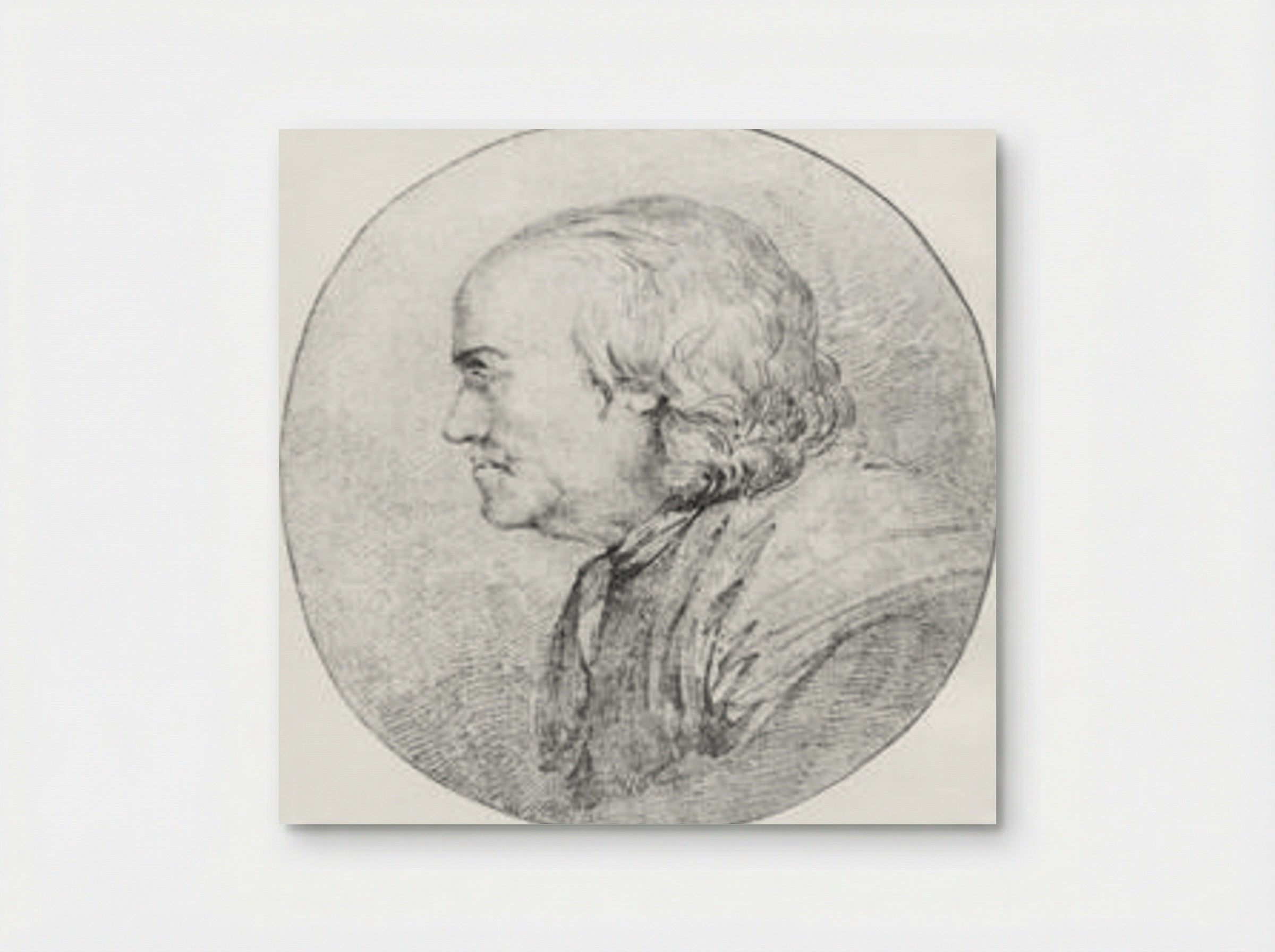 Benjamin Franklin (Benjamin West) - Benjamin West - Poster