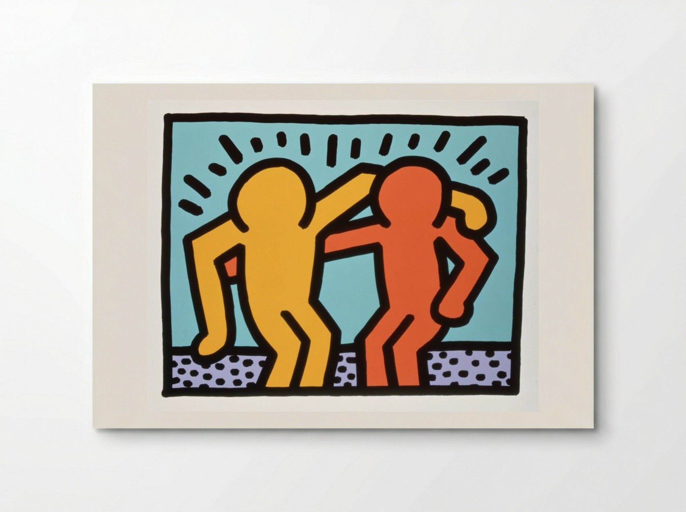 Best Buddies - Keith Haring - Poster