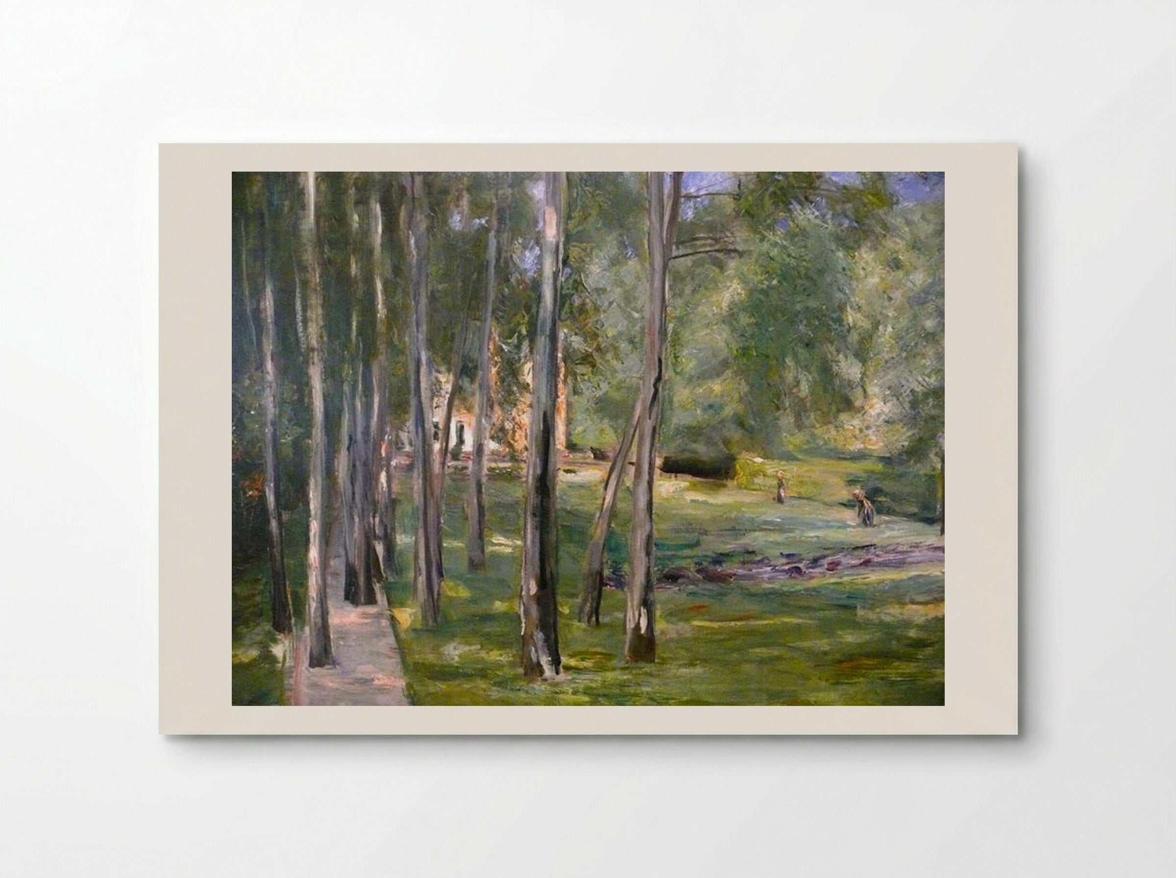 Birch Grove - Max Liebermann - Poster