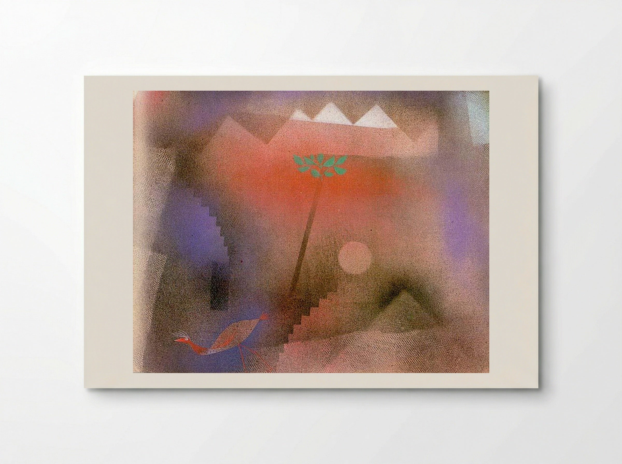 Bird Wandering Off - Paul Klee - Poster