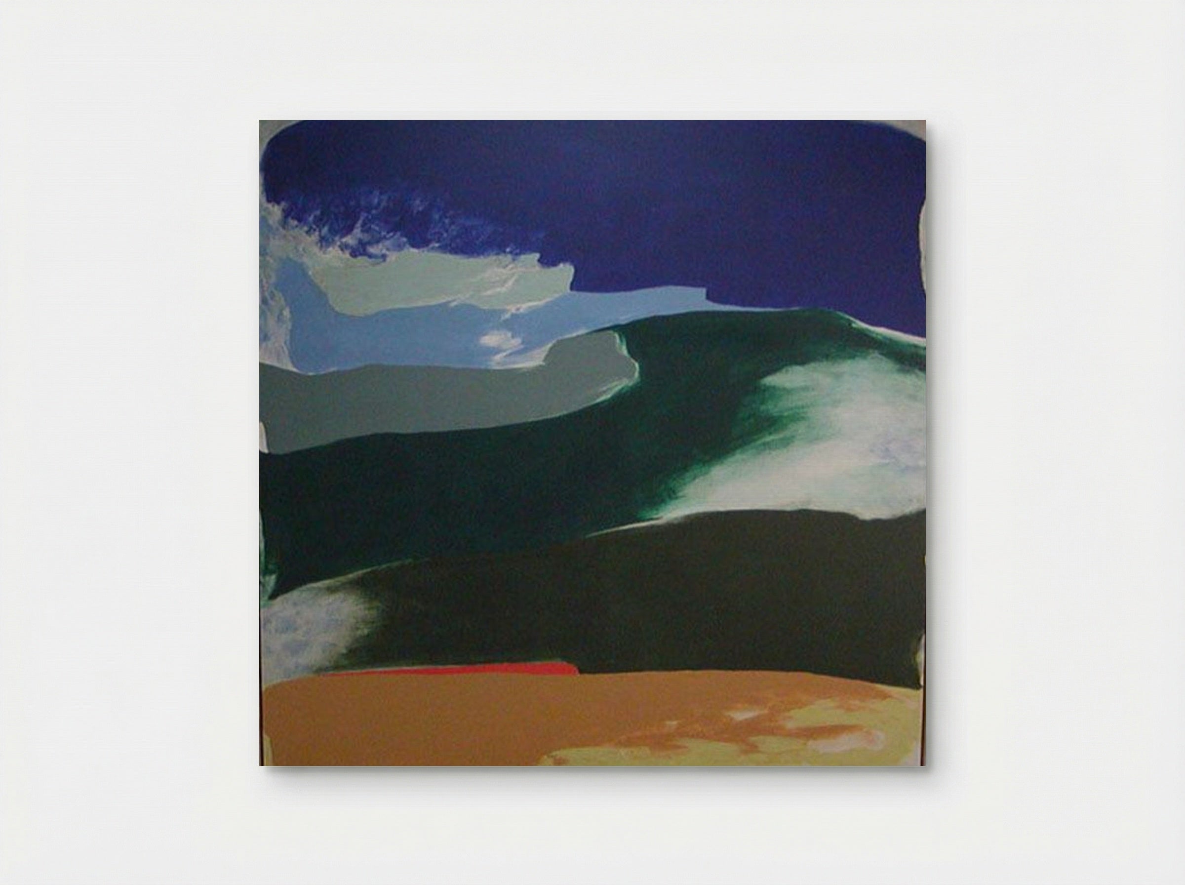 Blue Tide - Friedel Dzubas - Poster