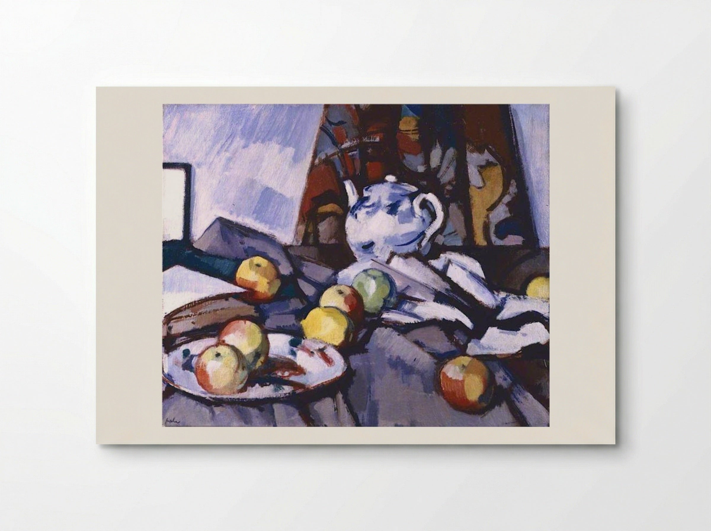 Blue and White Teapot - Samuel Peploe - Poster