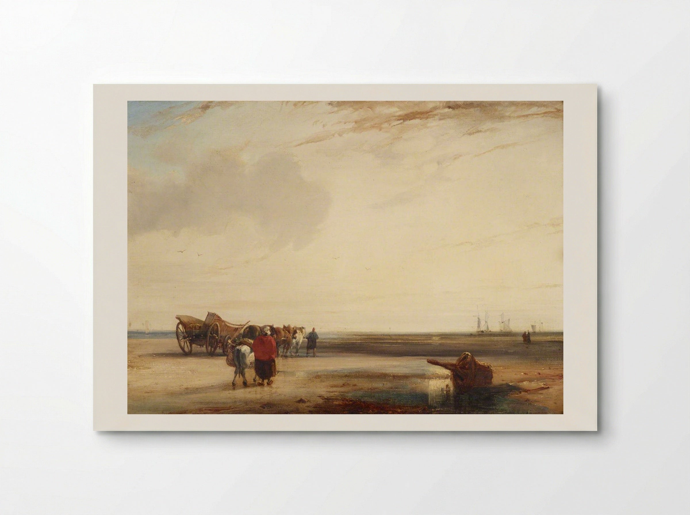 Boulogne Sands - Richard Parkes Bonington - Poster