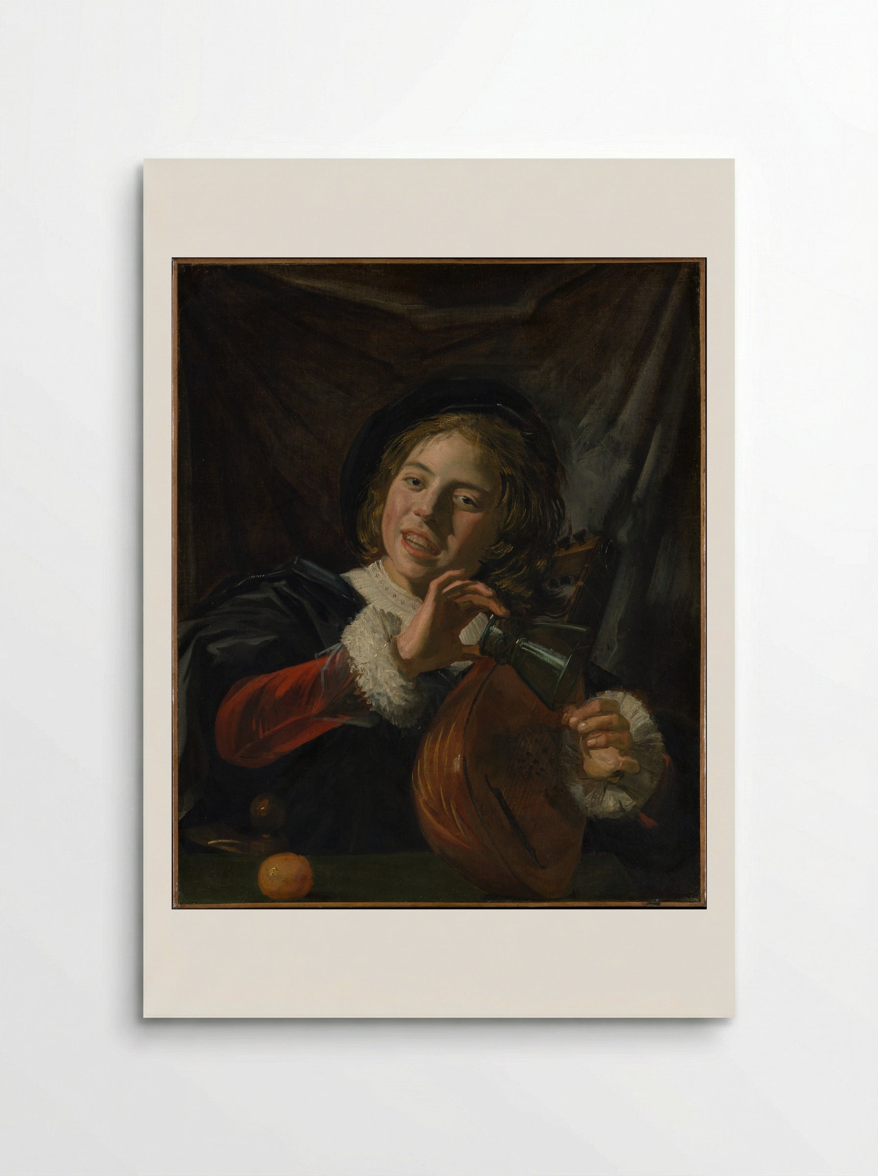 Boy with a Lute - Frans Hals - Poster