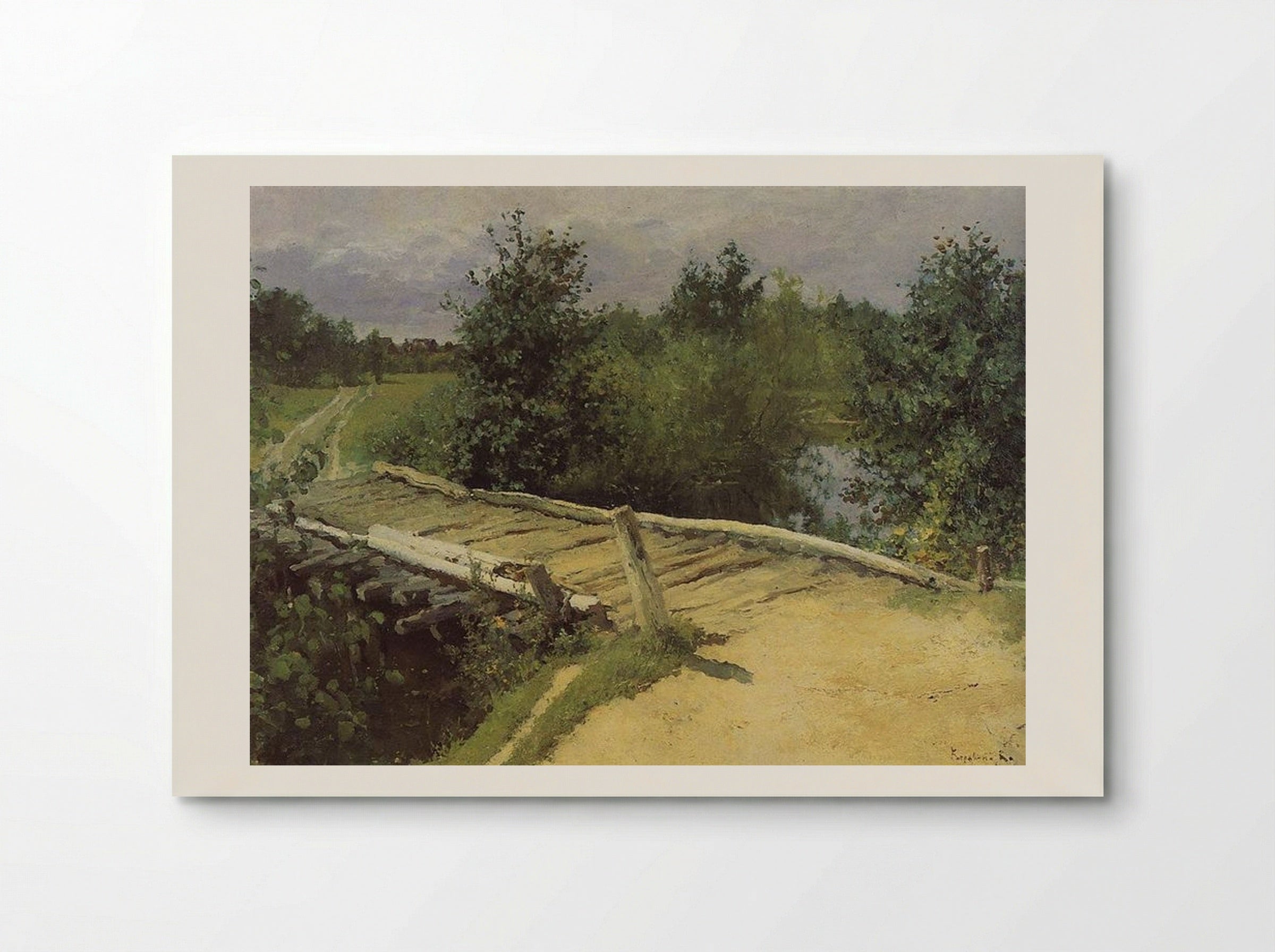 Bridge - Konstantin Korovin - Poster