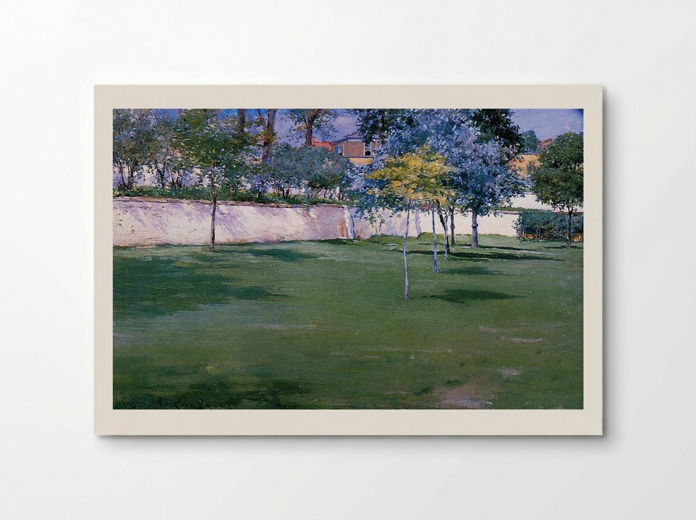 Brooklyn Navy Yard - William Merritt Chase - Poster