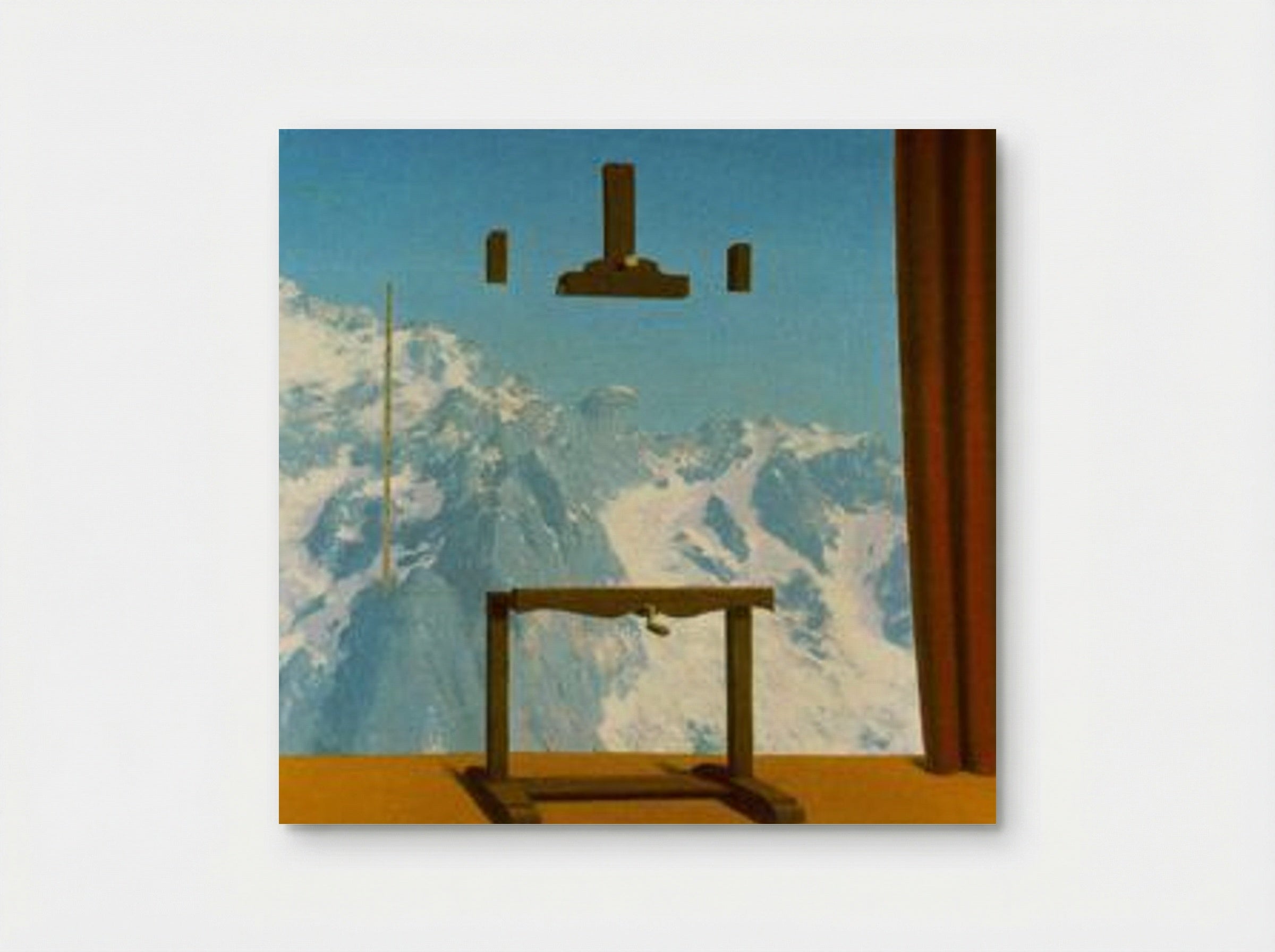 Call of the Peaks - René Magritte - Poster