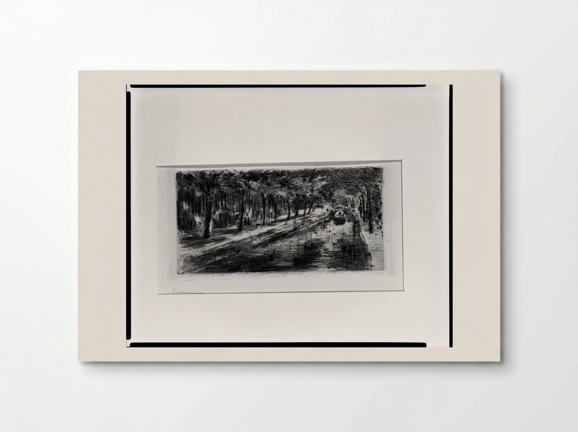 Canal, Amsterdam - Max Liebermann - Poster