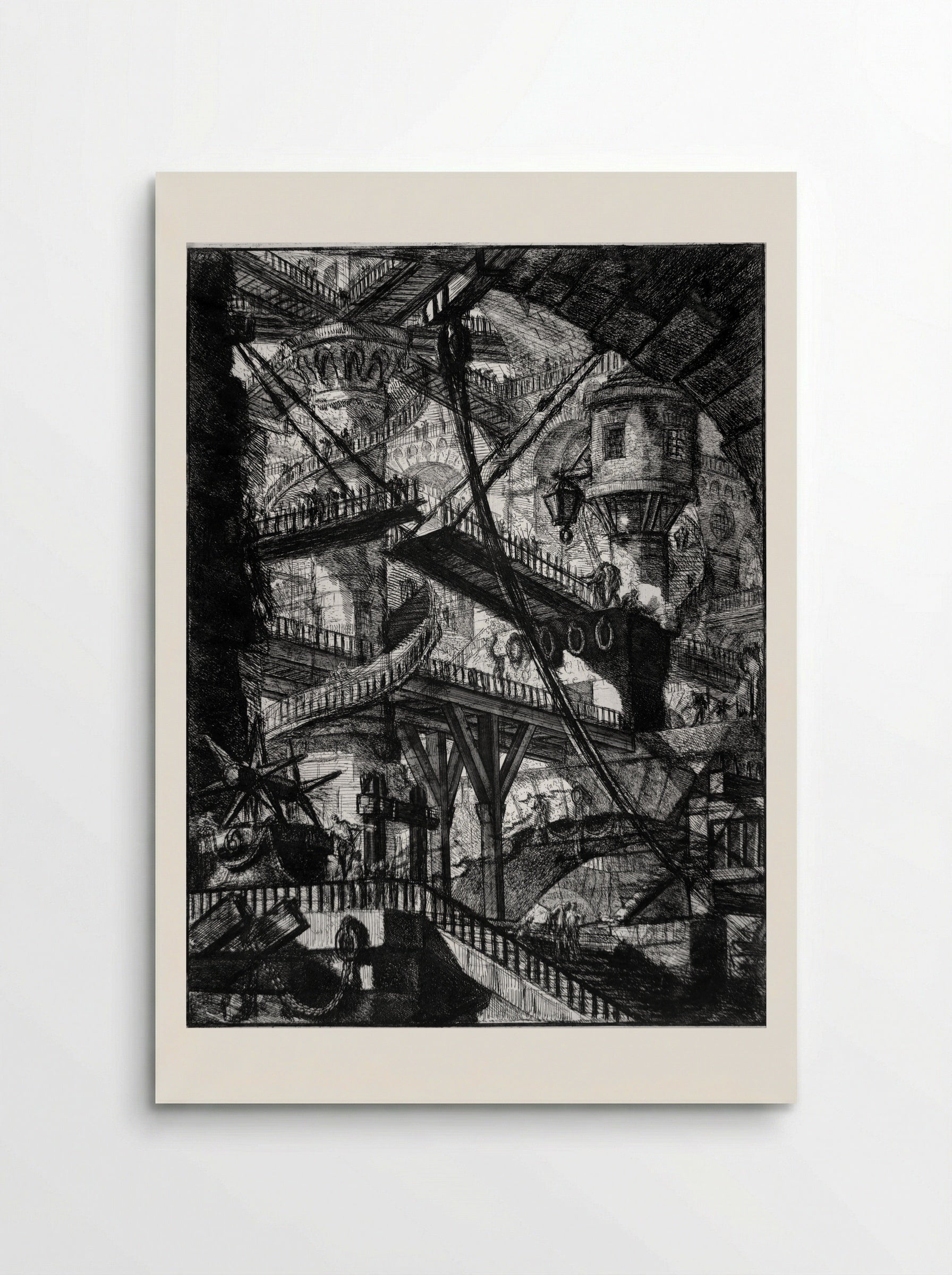 Carceri d'Invenzione - Giovanni Battista Piranesi - Poster