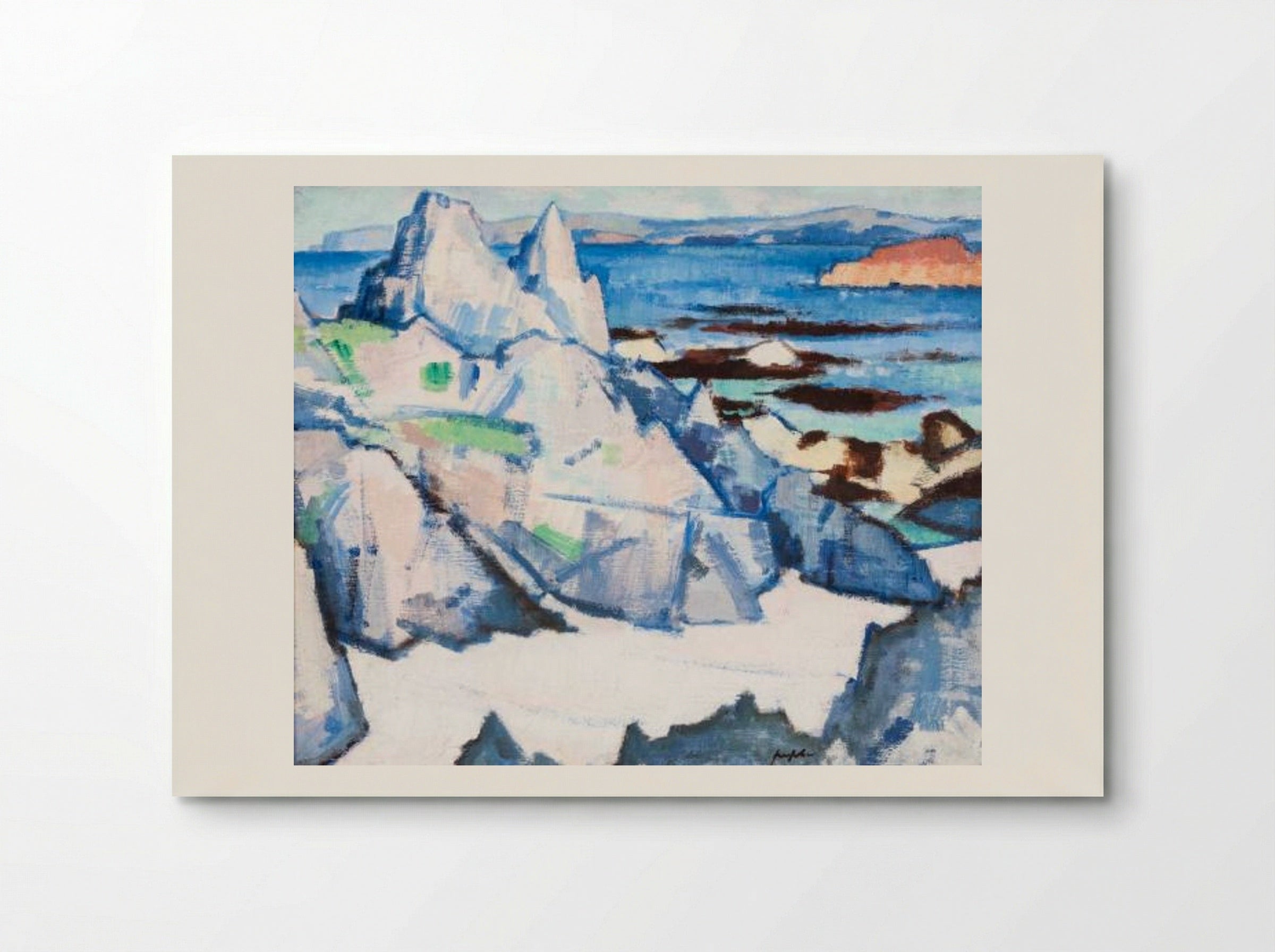 Cathedral Rock, Iona - Samuel Peploe - Poster