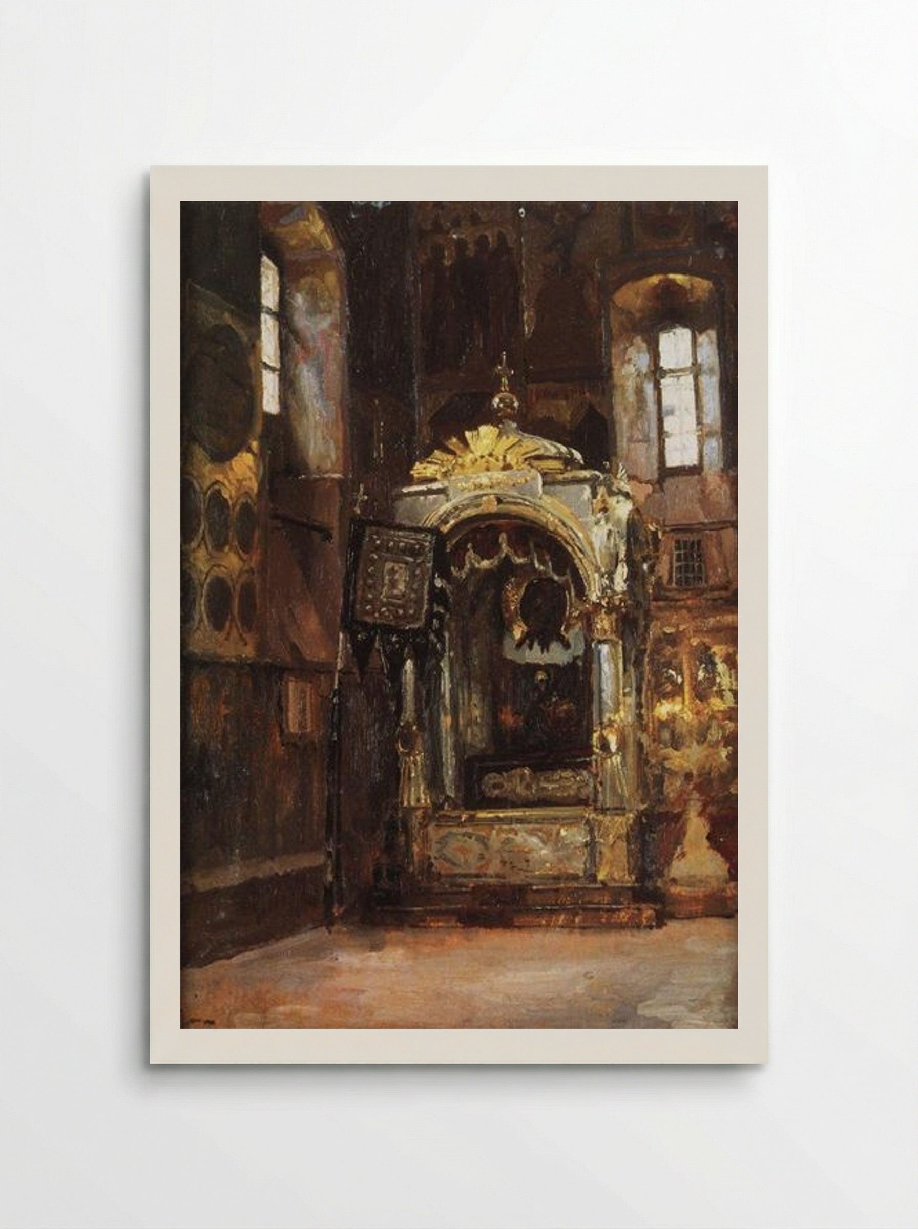 Cathedral of the Assumption. Racah of Metropolitan Jonah - Vasily Polenov - Poster