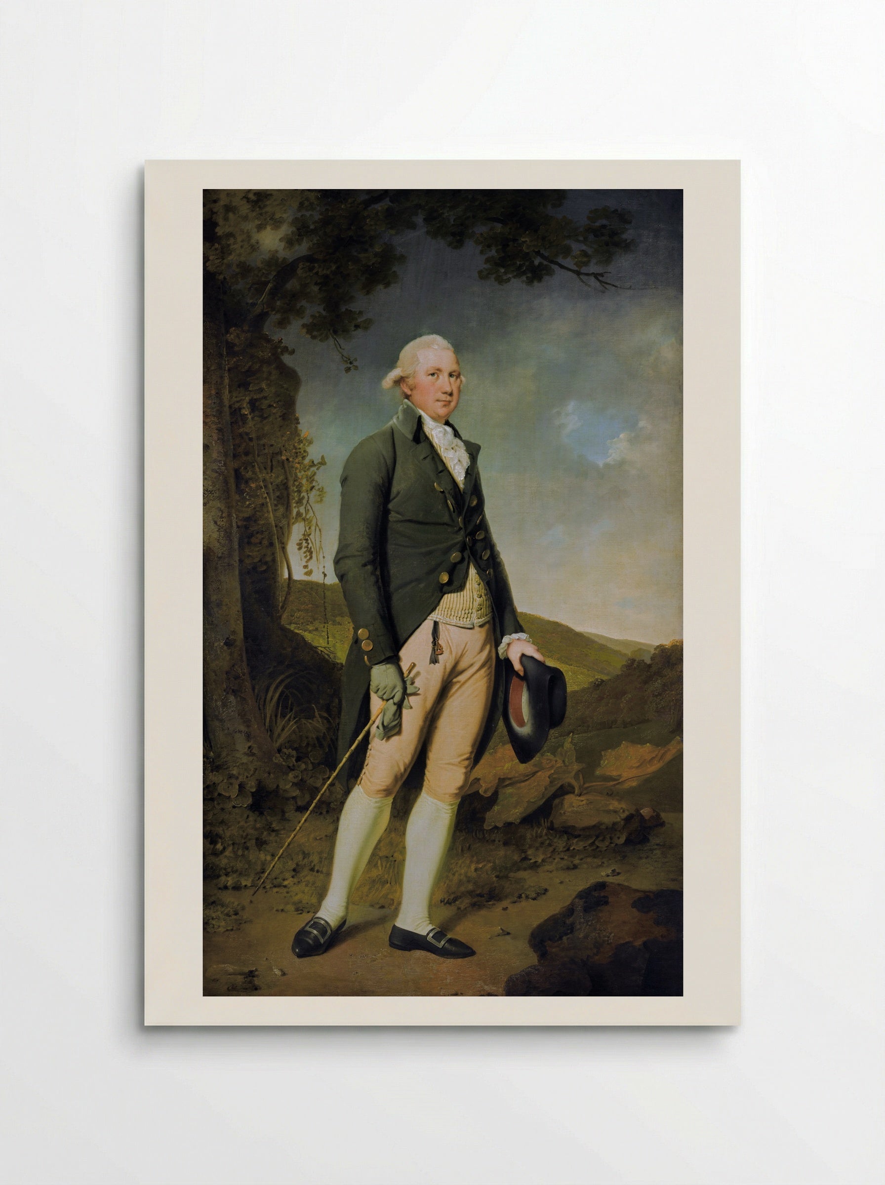 Charles Hurt of Wirksworth - Joseph Wright of Derby - Poster