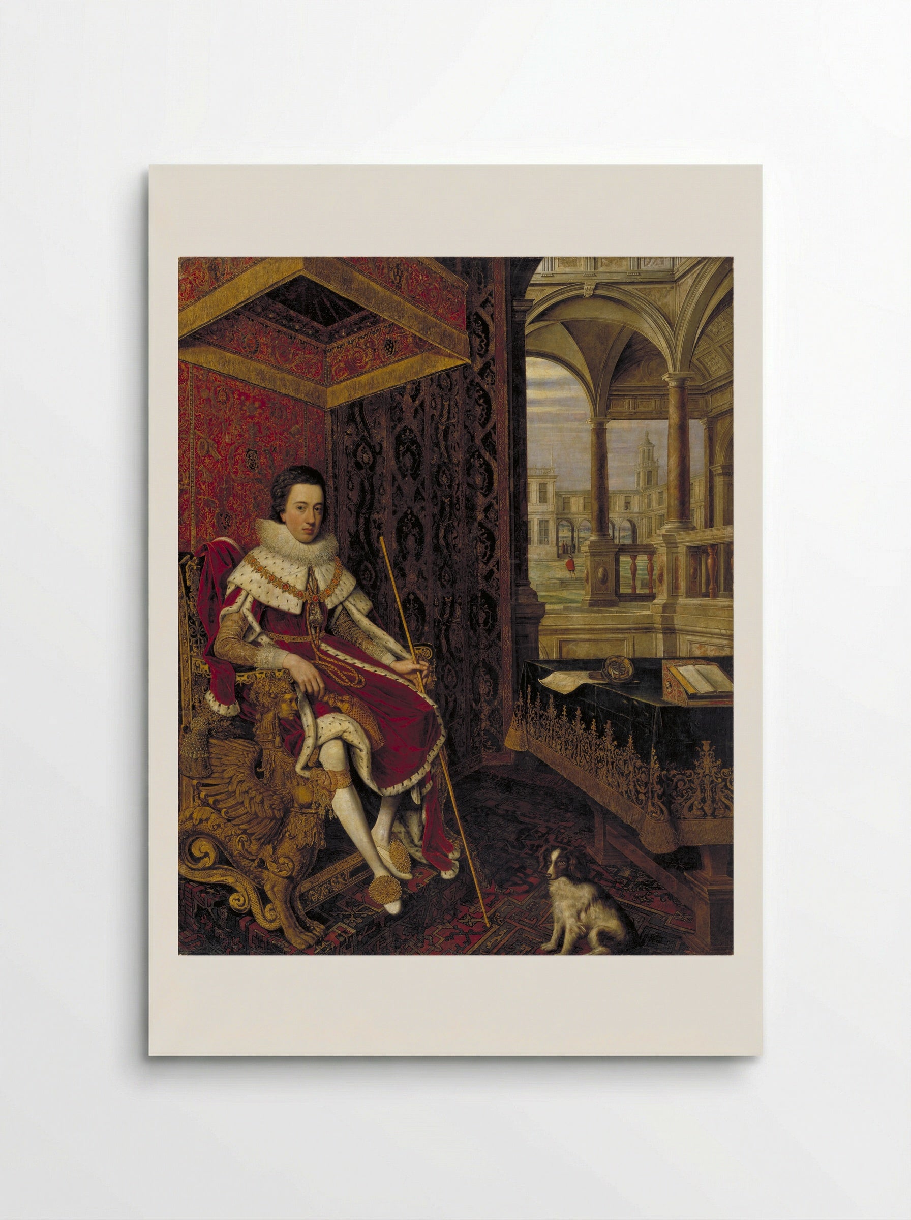 Charles I, King of England - Daniël Mijtens - Poster