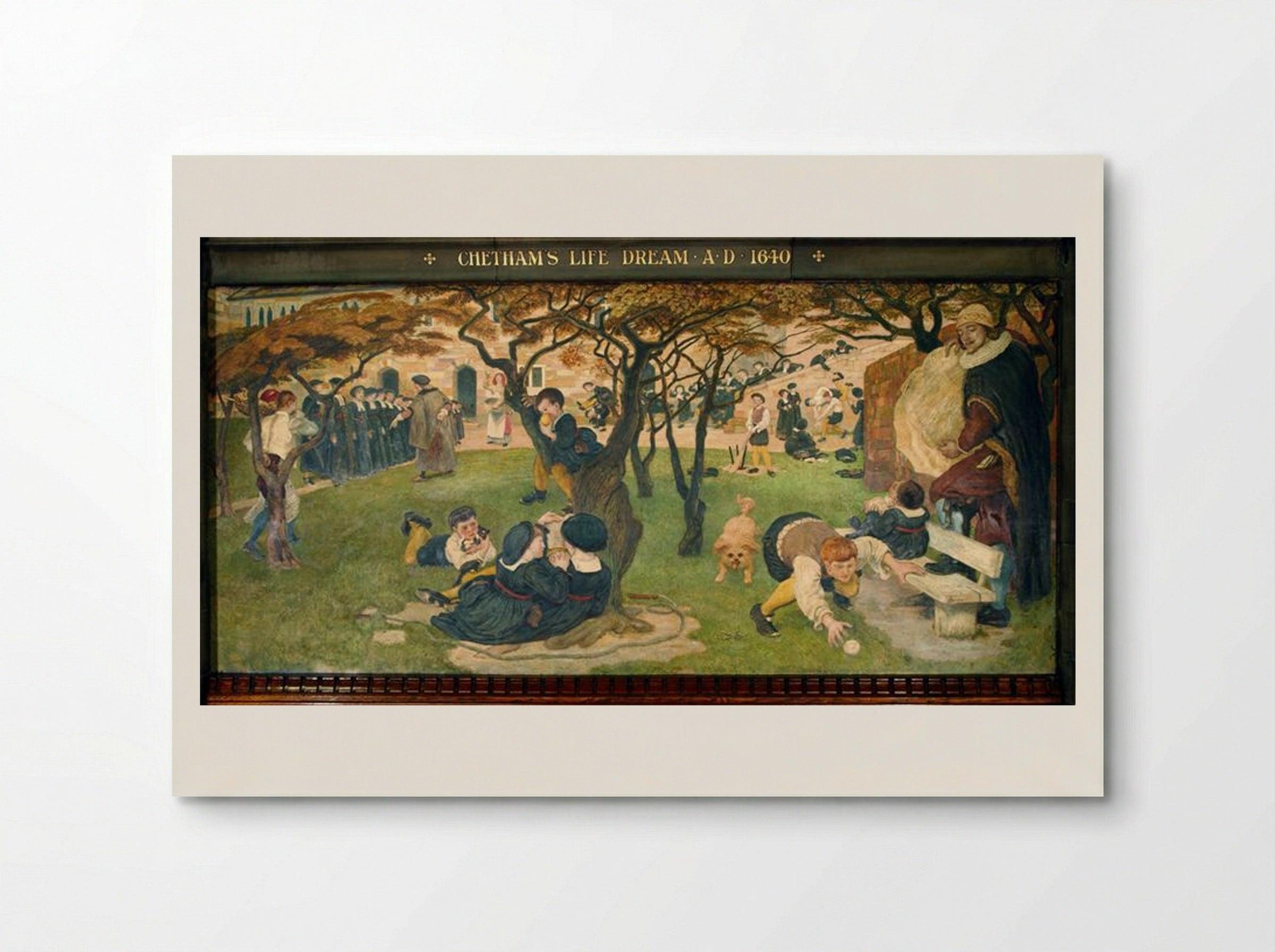 Chetham's Life Dream - Ford Madox Brown - Poster