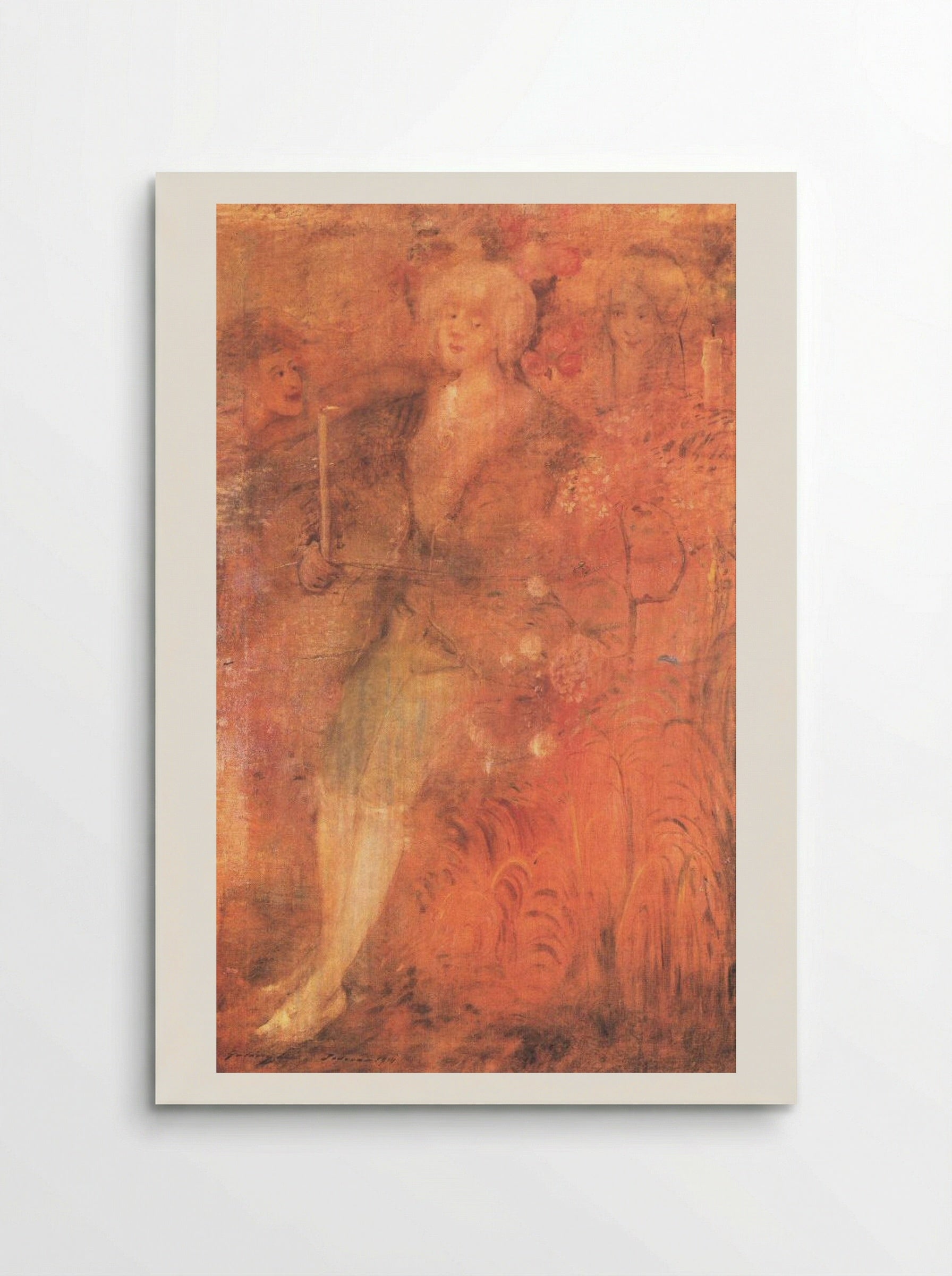 Chevalier aux Roses - Lajos Gulácsy - Poster