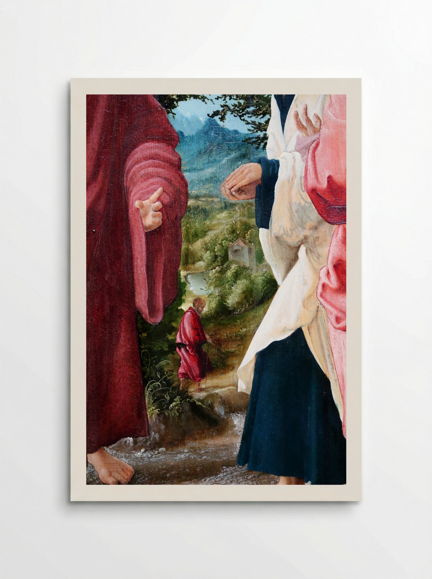 Christ Taking Leave of His Mother - Albrecht Altdorfer - Poster