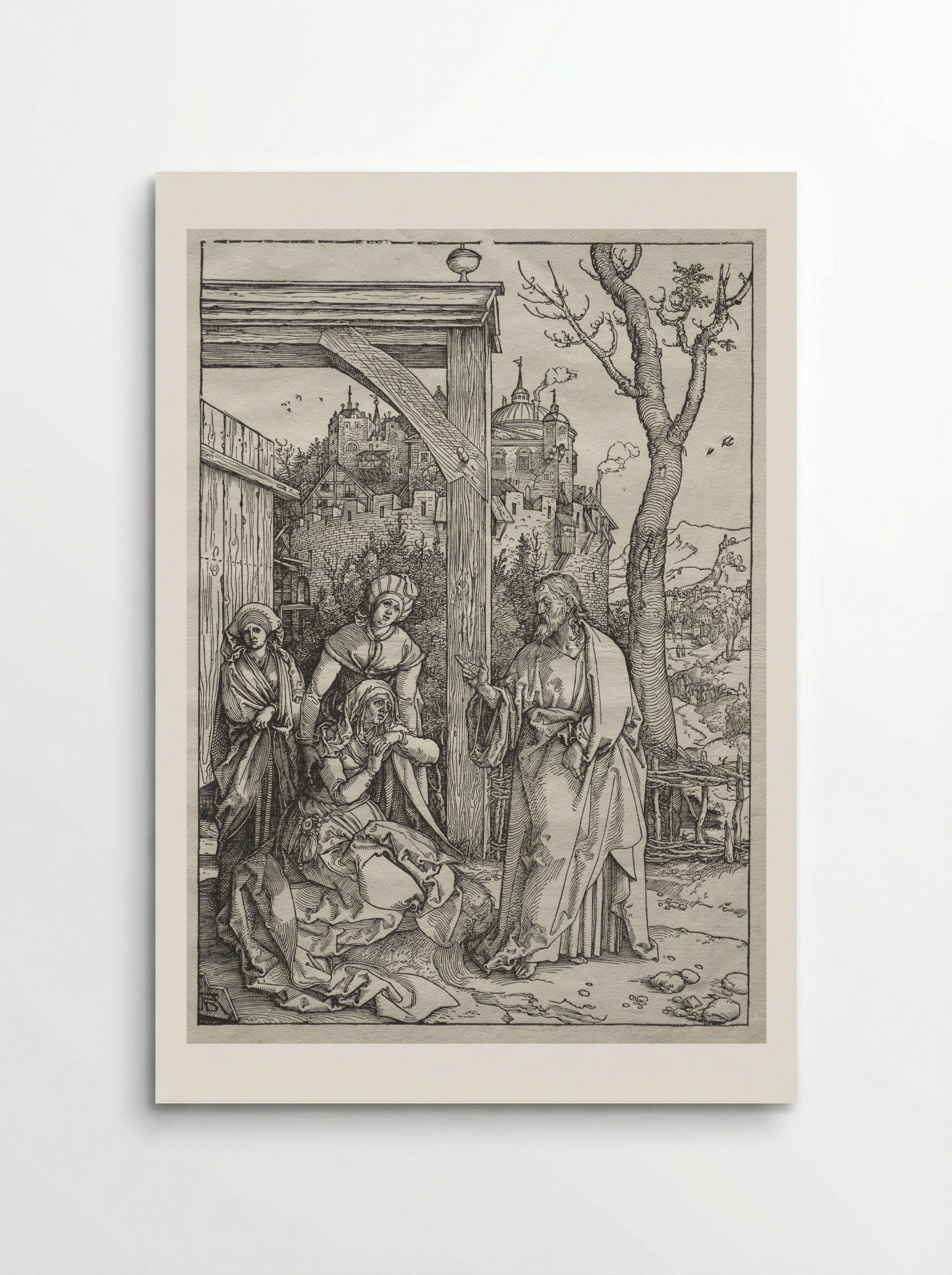 Christ Taking Leave of His Mother - Albrecht Dürer - Poster