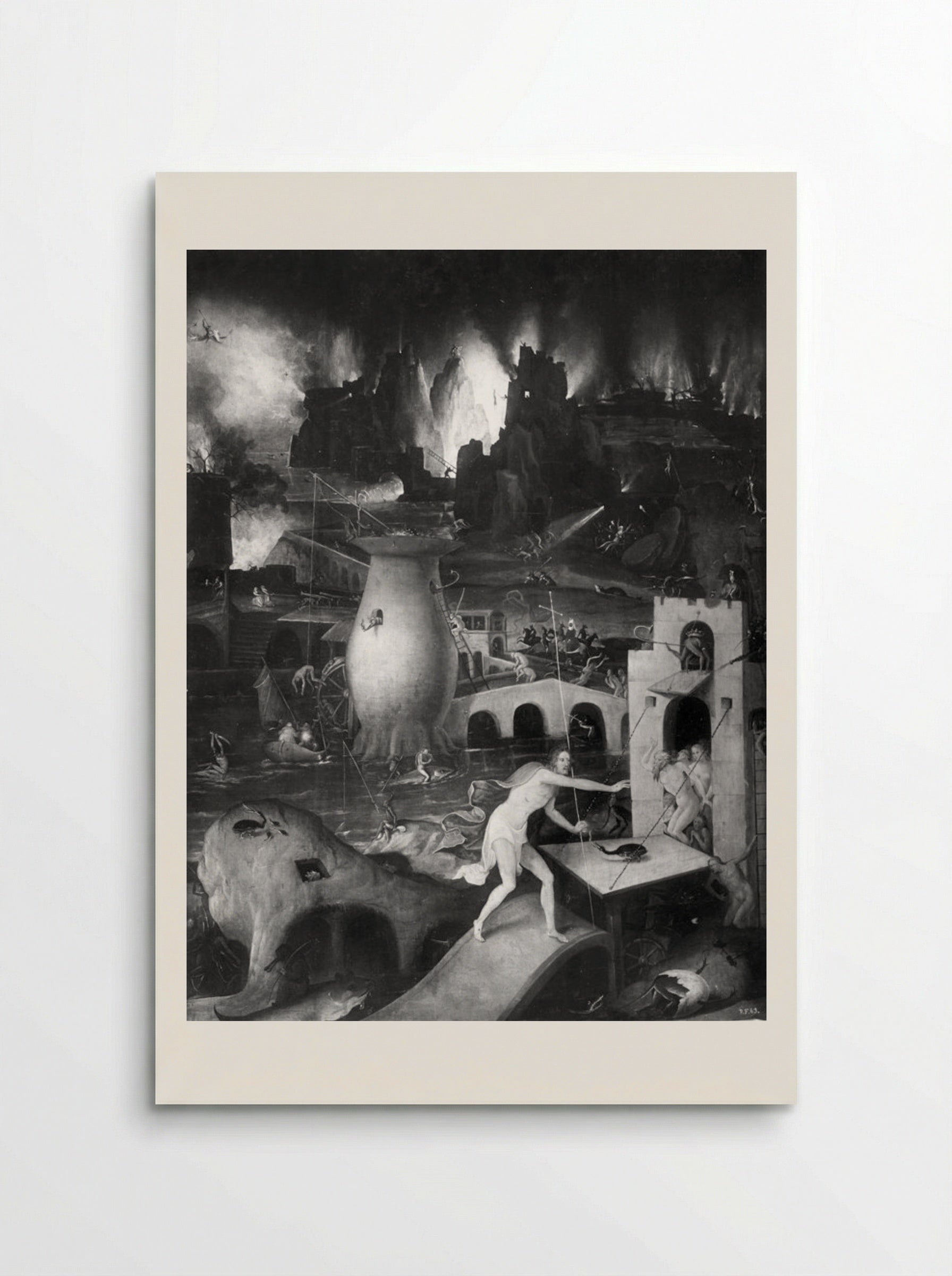 Christ's Descent into Hell - Hieronymus Bosch - Poster