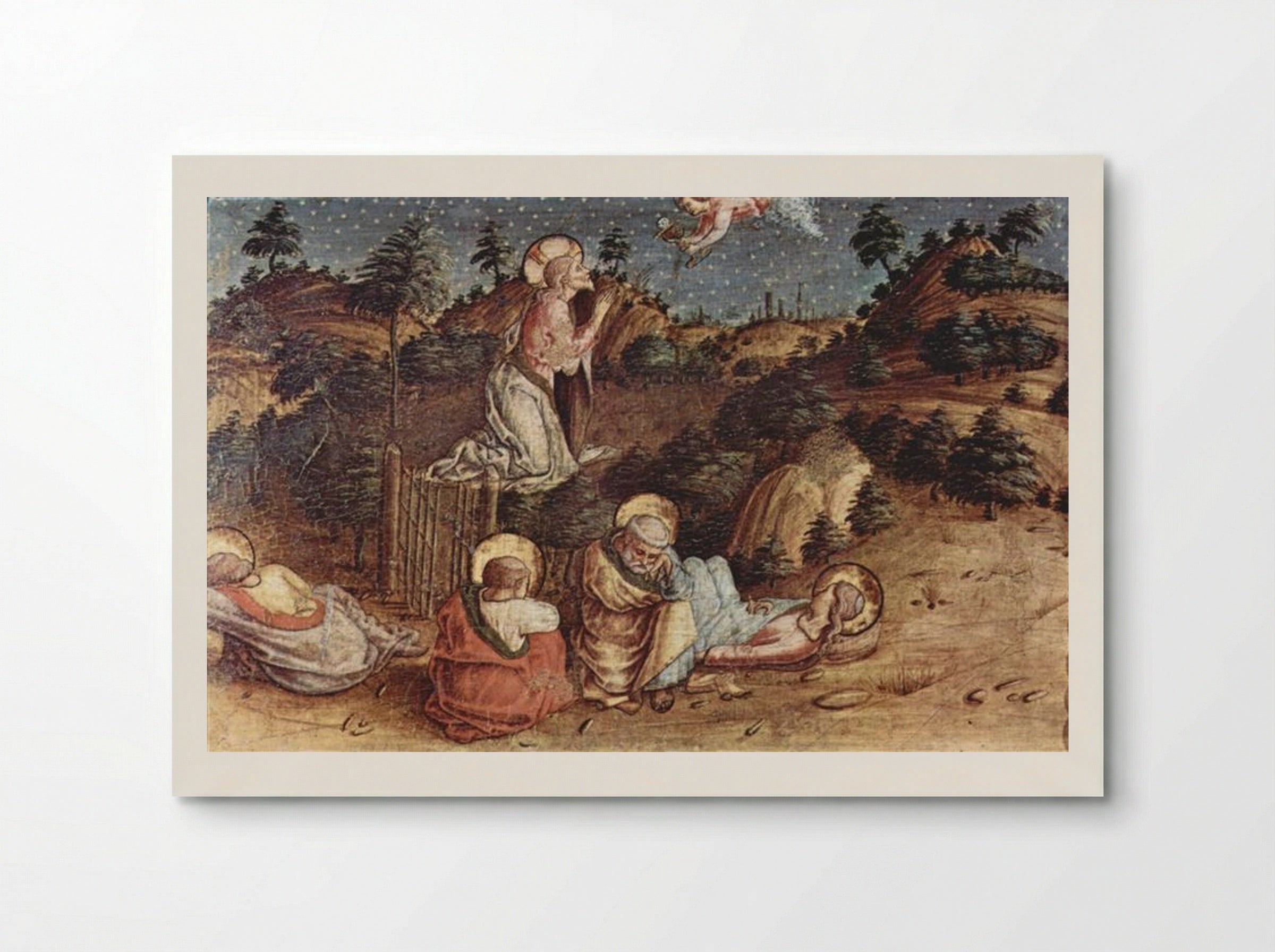 Christ's Prayer on the Mount of Olives - Carlo Crivelli - Poster