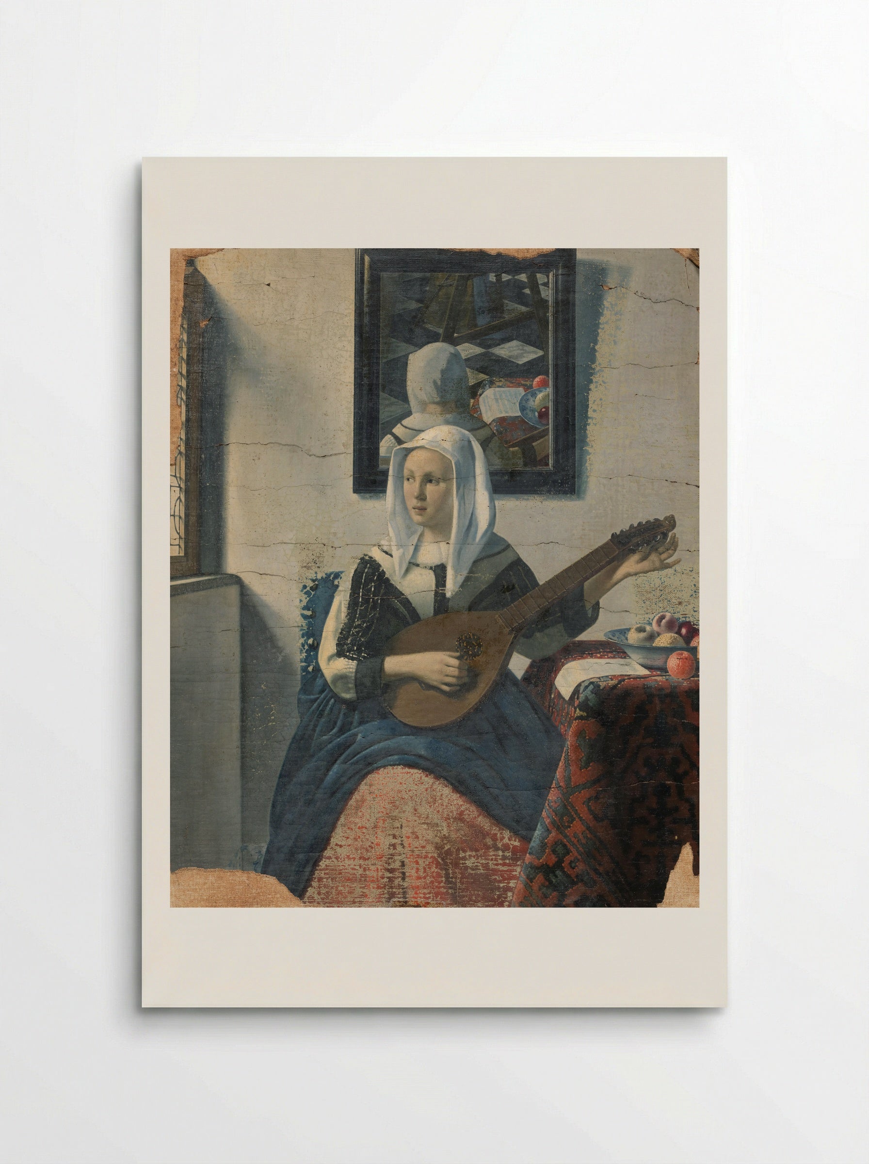Cisterspelende vrouw - Han van Meegeren - Poster