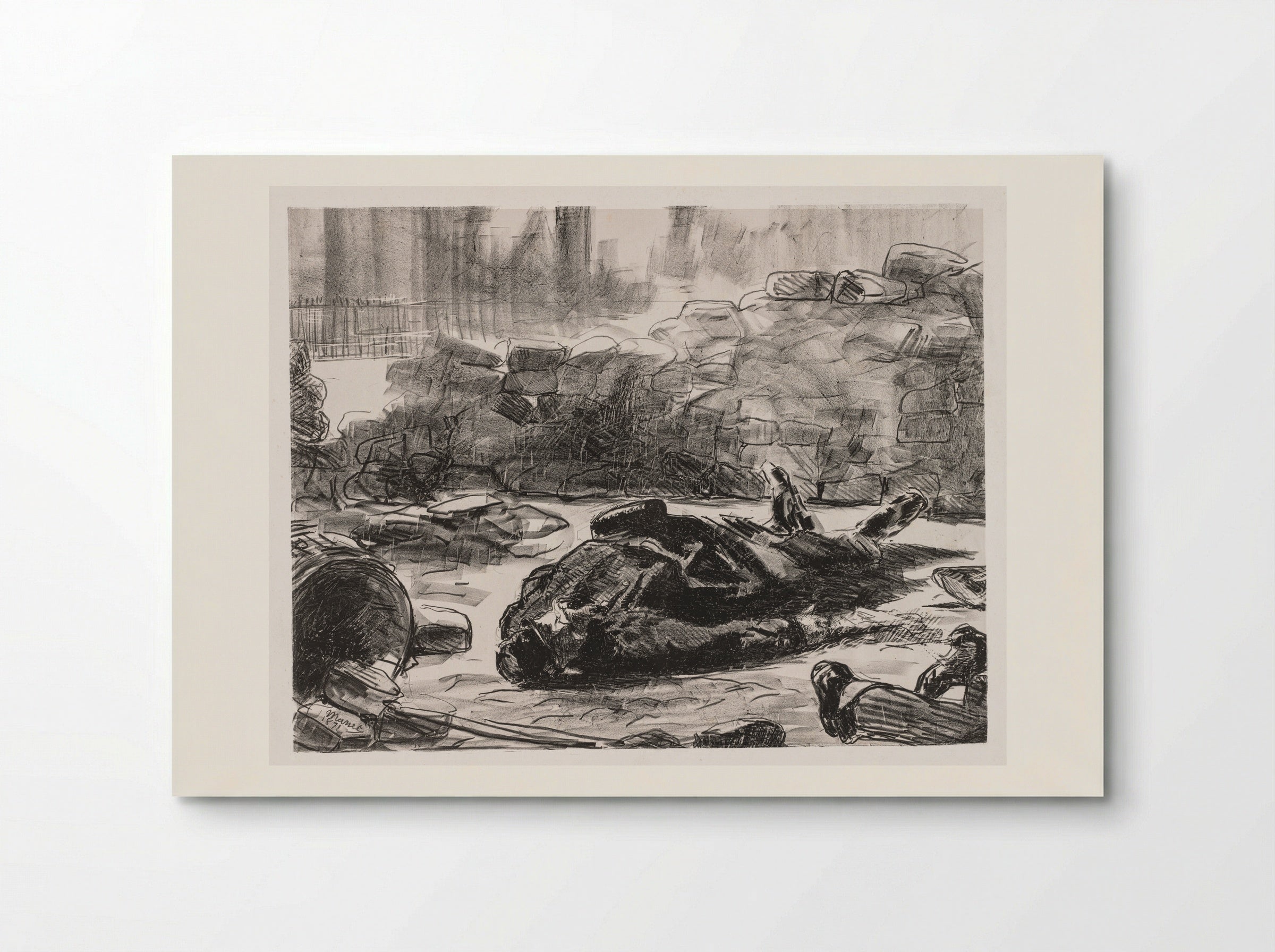 Civil War - Edouard Manet - Poster