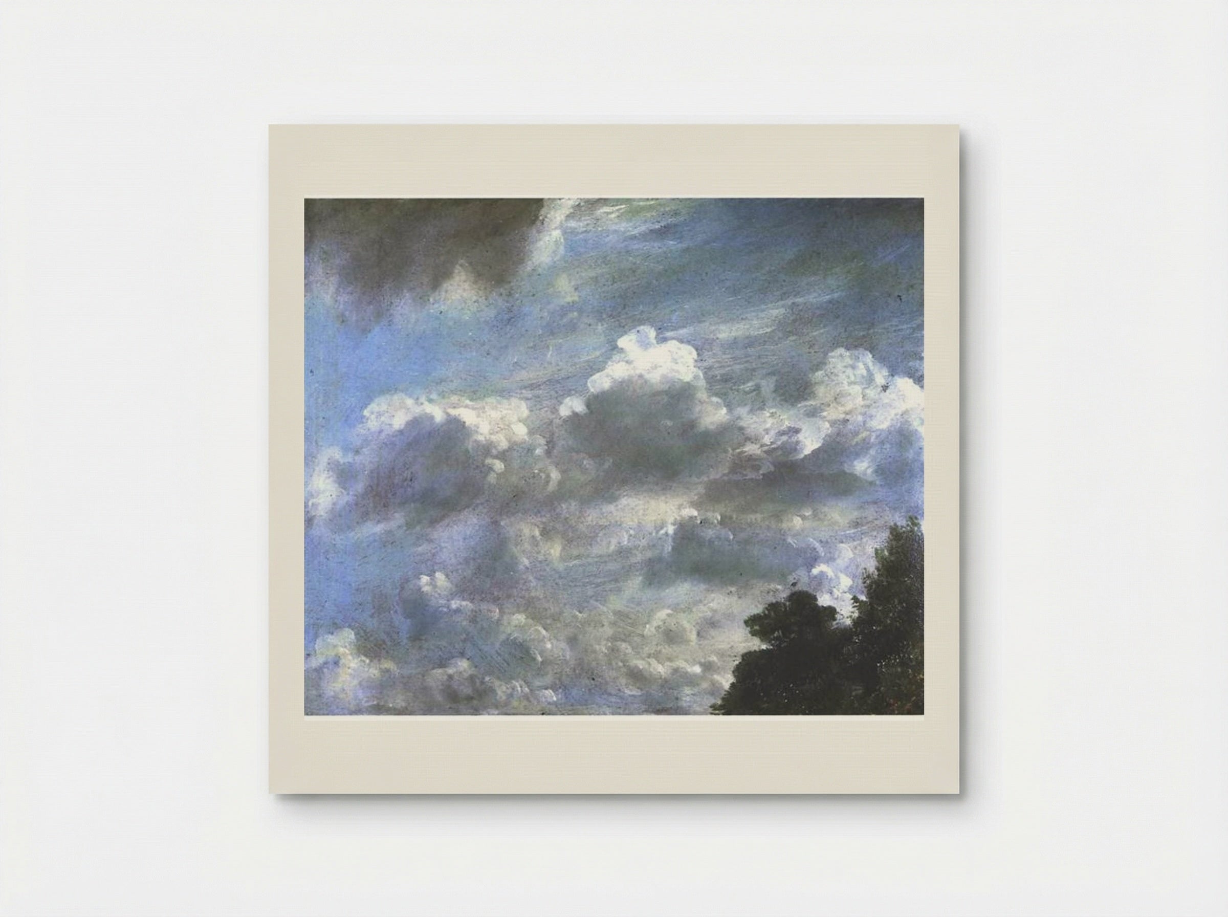 Cloud Study - John Constable - Poster