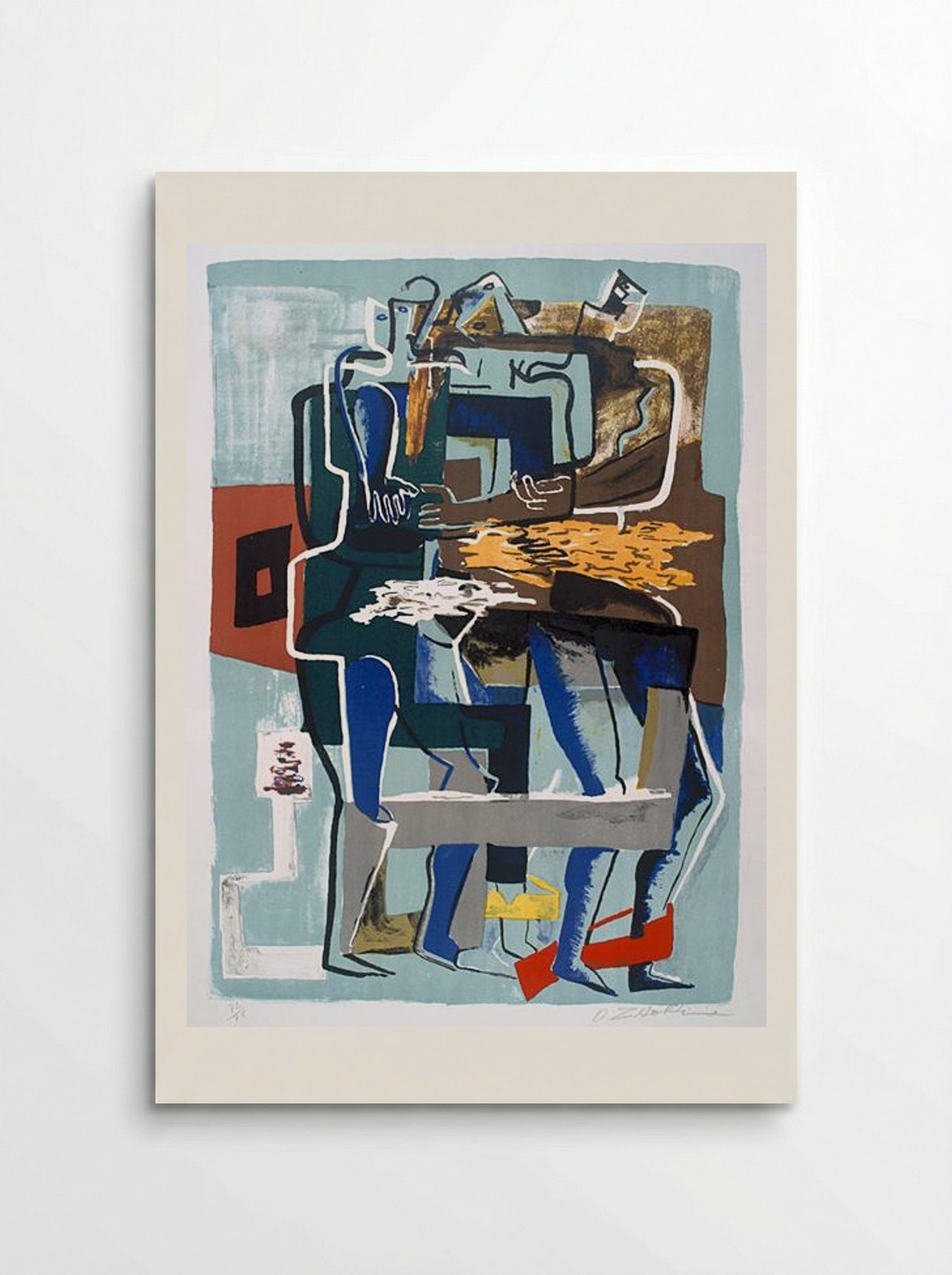 Conversation - Ossip Zadkine - Poster